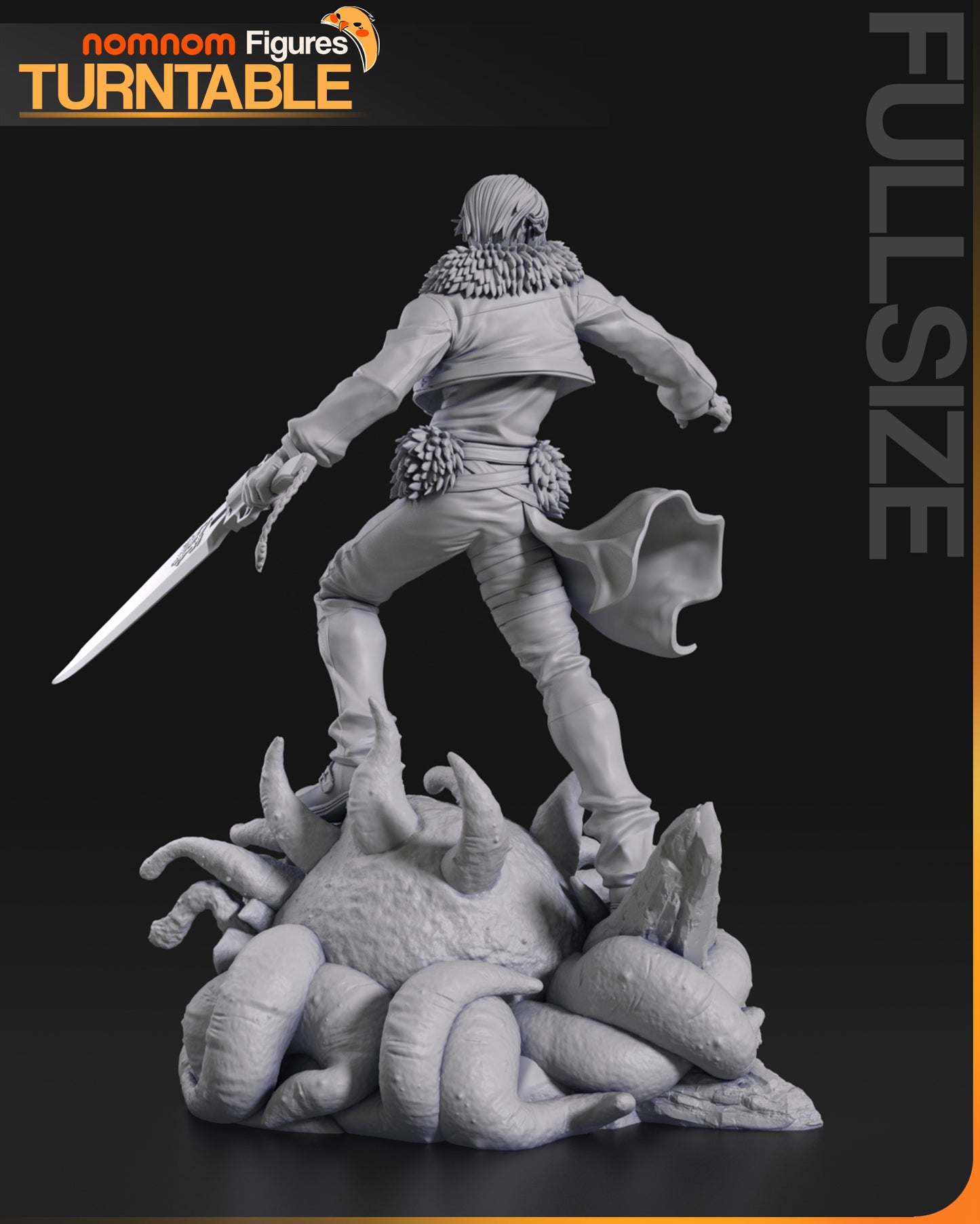 Nomnom Figures Squall Leonhart - Final Fantasy VIII