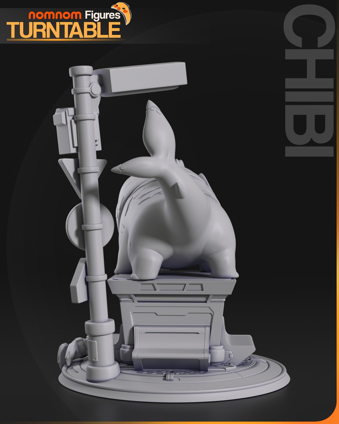 Nomnom Figures Chibi Jeff - Marvel Rivals