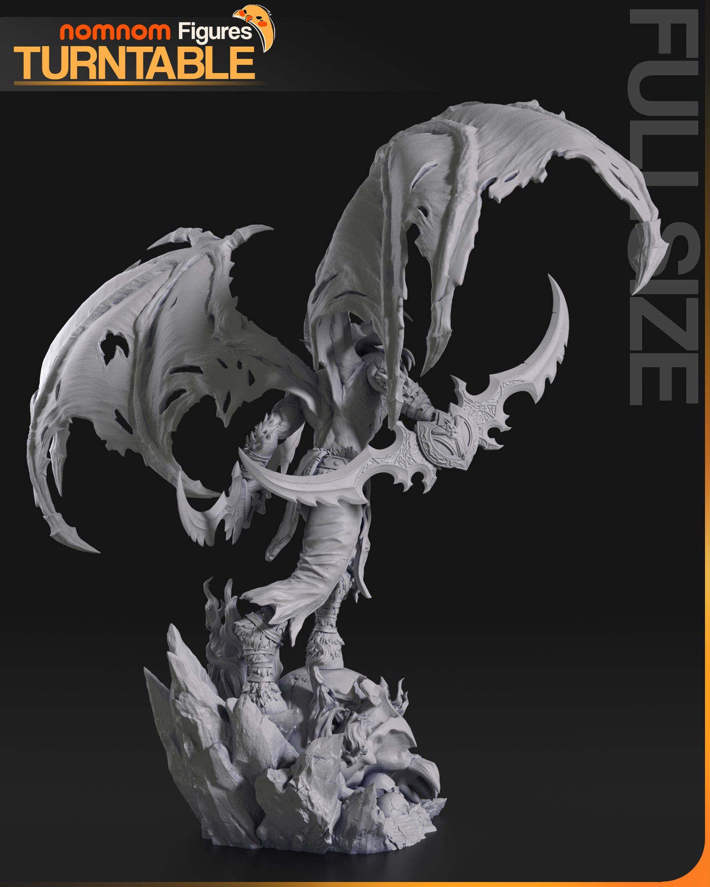 Nomnom Figures Illidan Stormrage - World of Warcraft