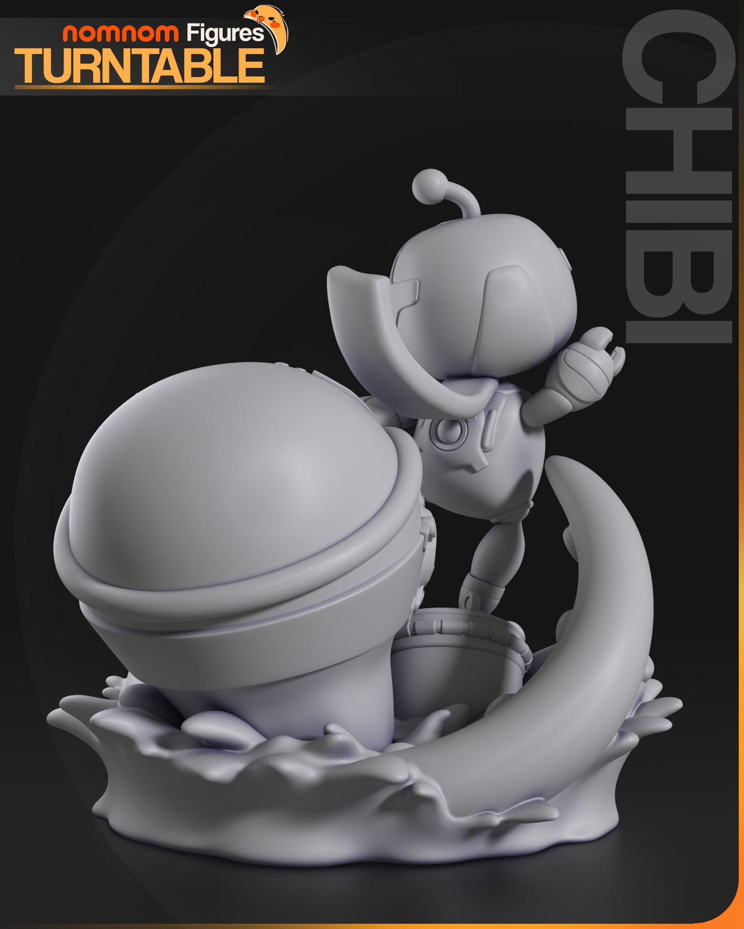 Nomnom Figures Chibi Astrobot - Astrobot