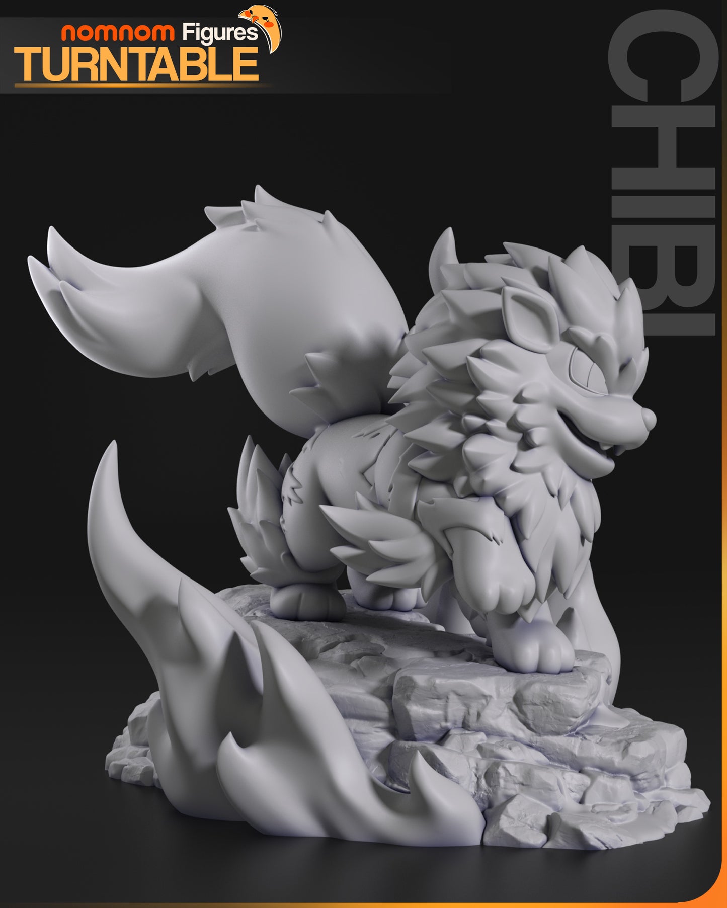 Nomnom Figures Chibi Arcanine - Pokemon