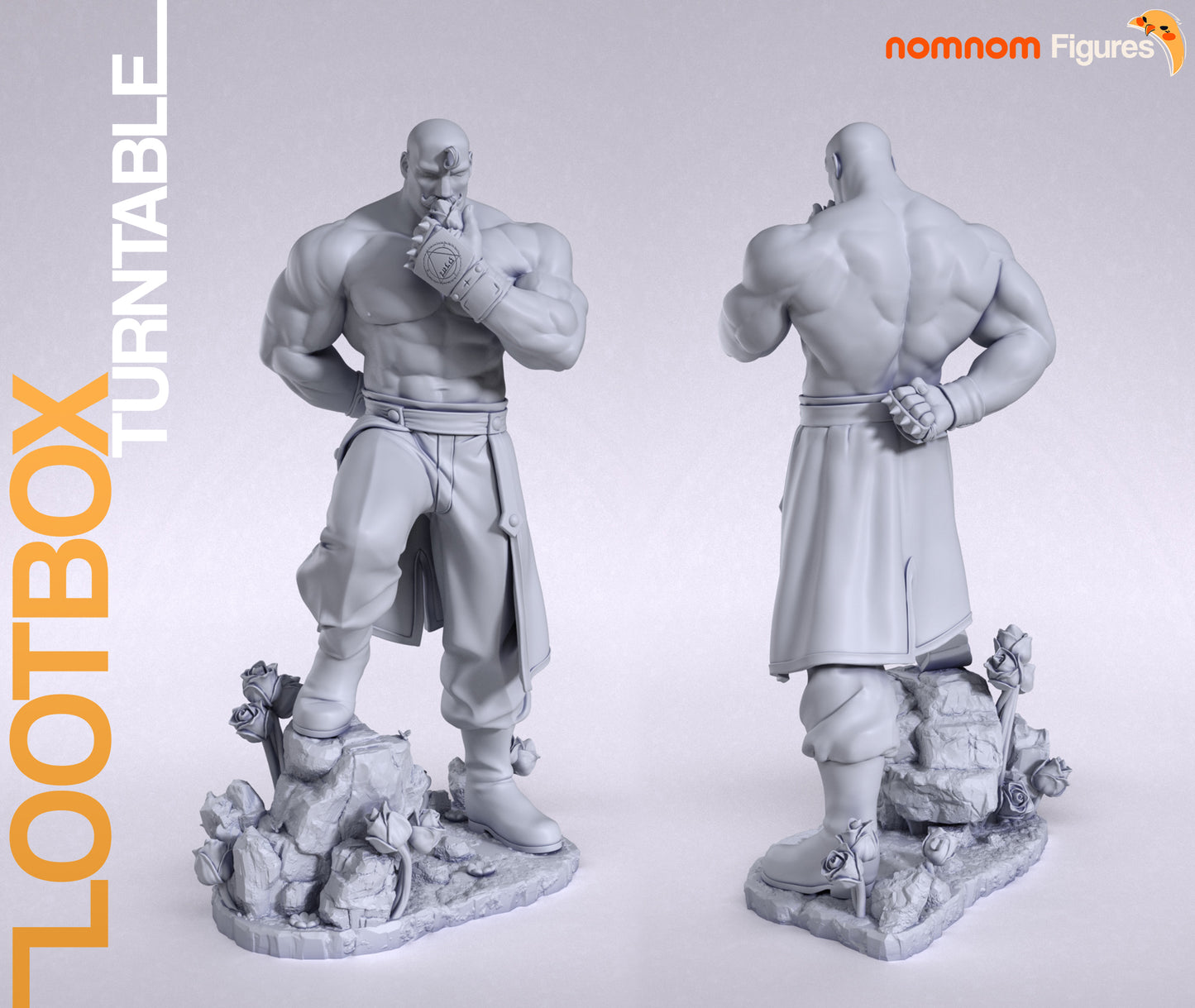 Nomnom Figures Alex Luis Armstrong - Full Metal Alchemist