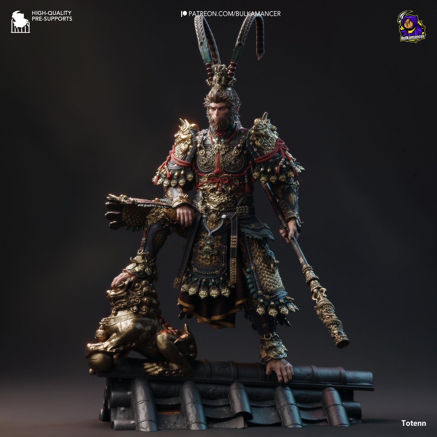 Bulkamancer Sculps Destined One - Black Myth Wukong