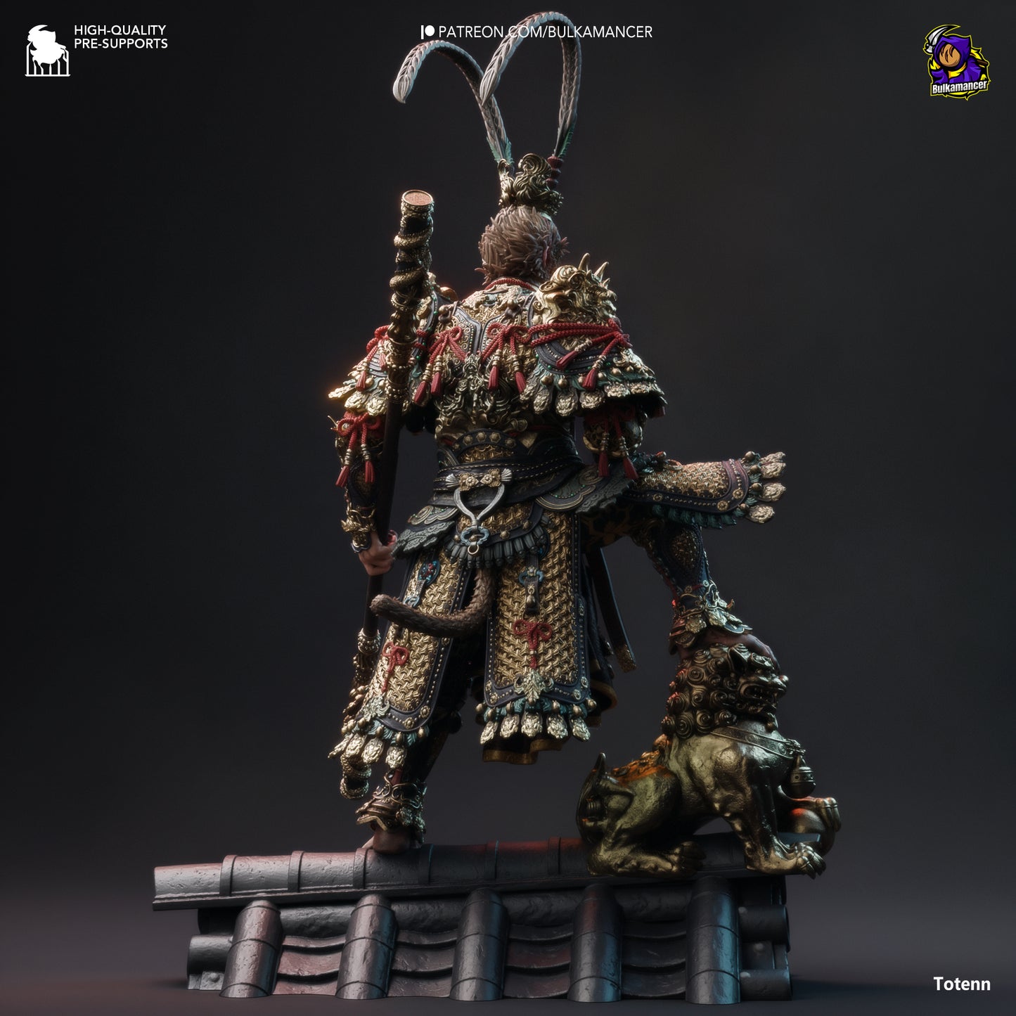 Bulkamancer Sculps Destined One - Black Myth Wukong