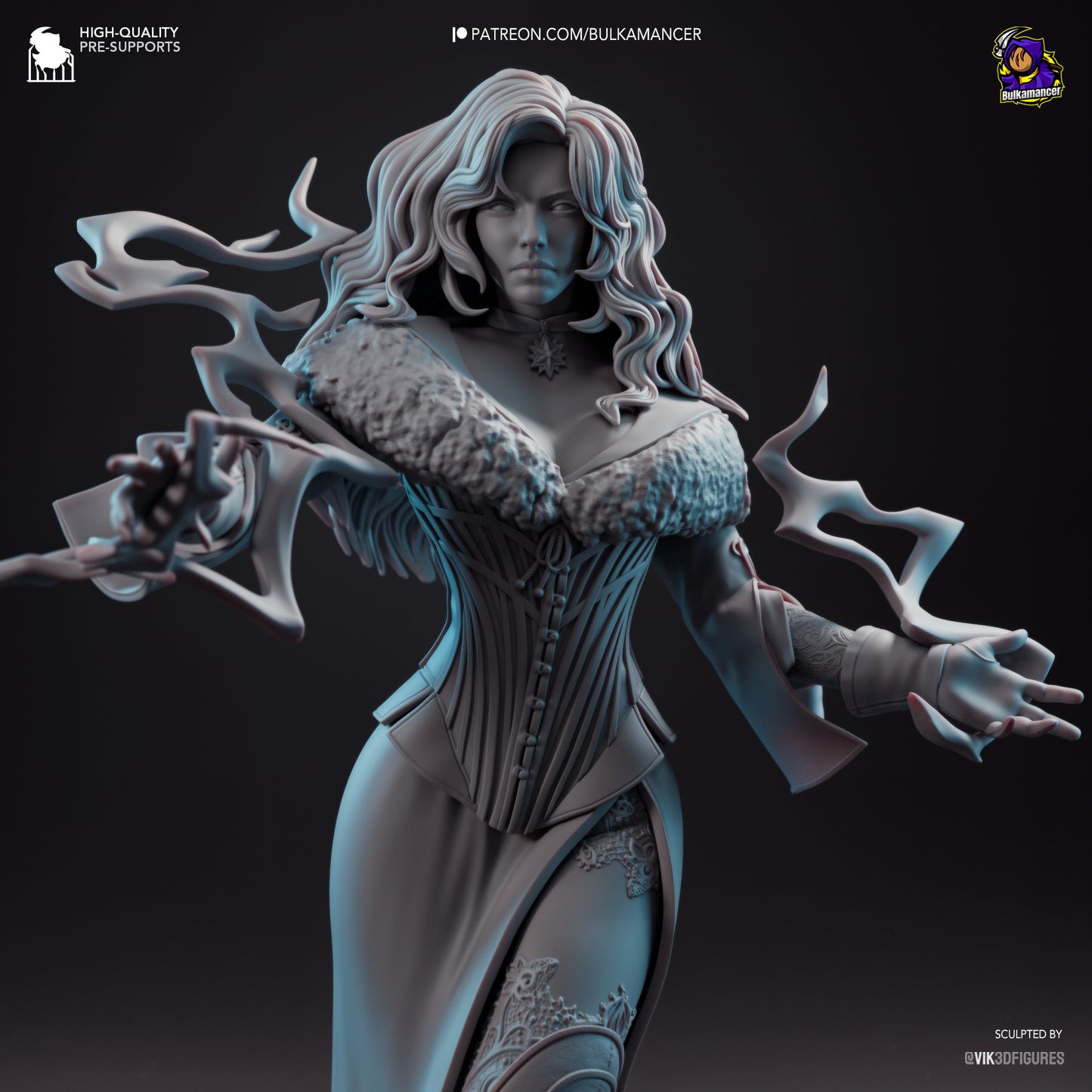 Bulkamancer Sculps Yennefer - The Witcher