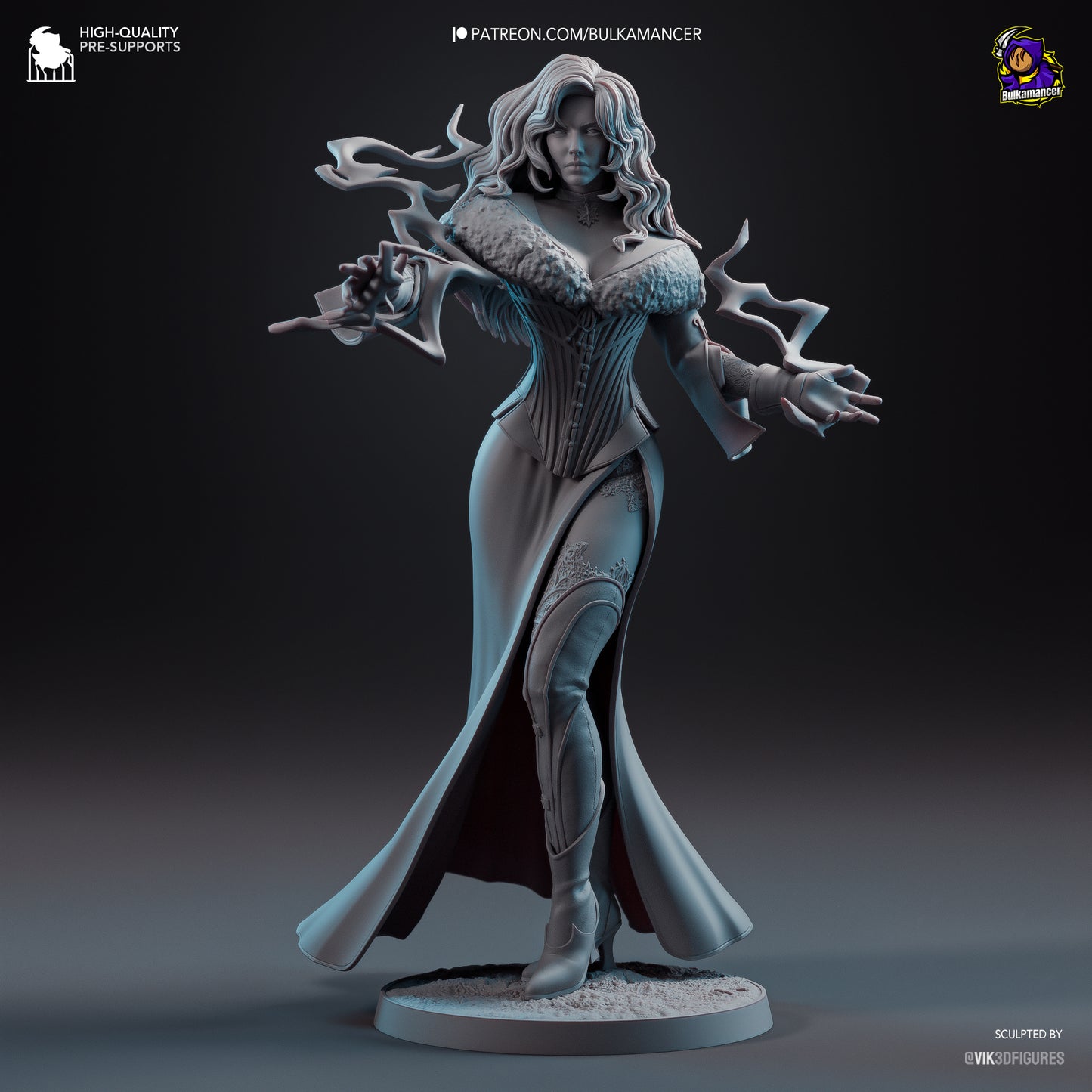 Bulkamancer Sculps Yennefer - The Witcher