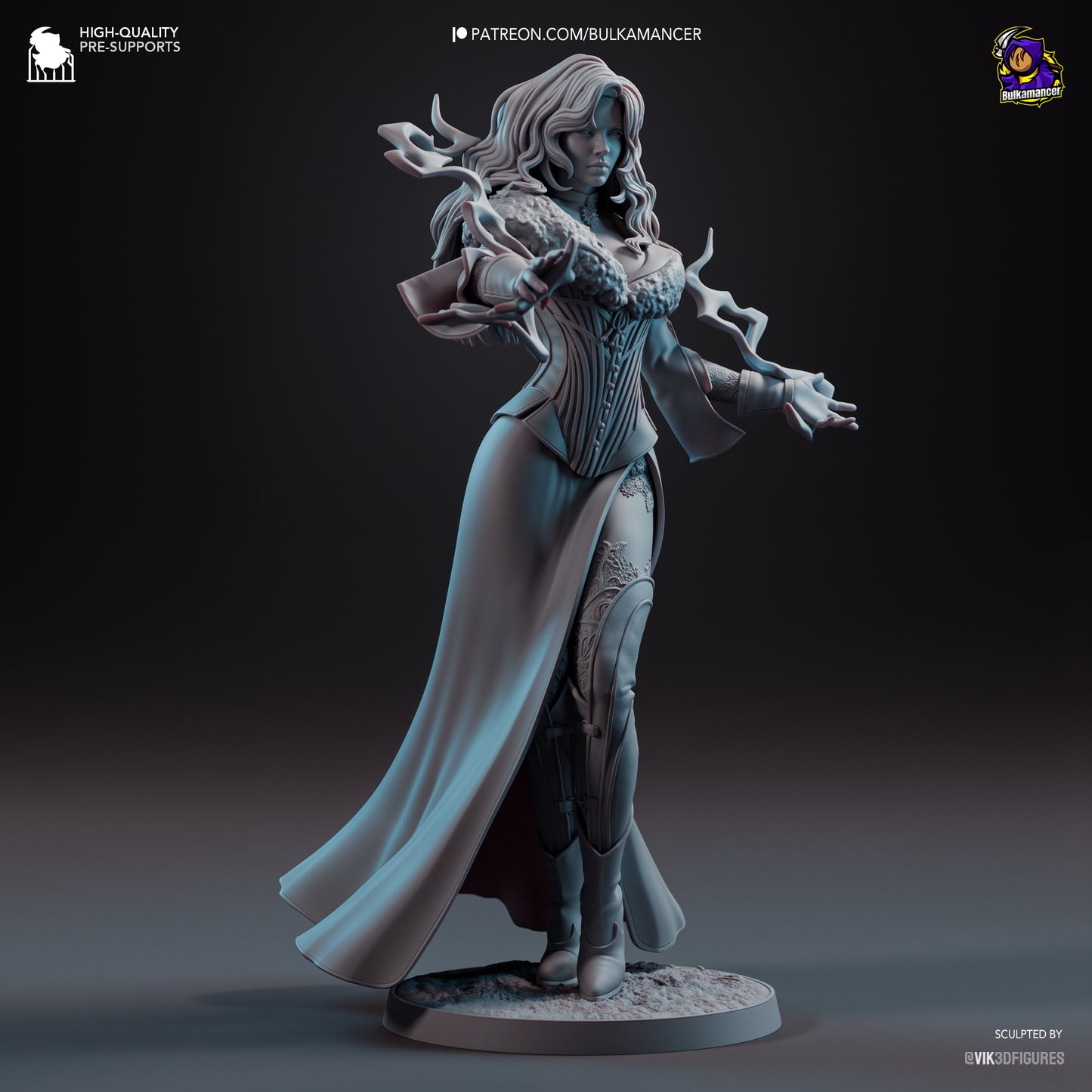 Bulkamancer Sculps Yennefer - The Witcher