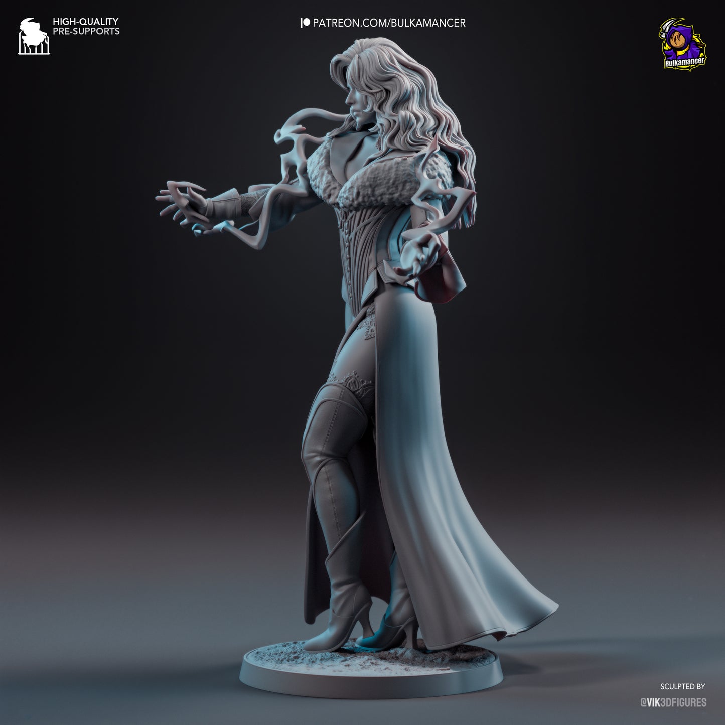 Bulkamancer Sculps Yennefer - The Witcher