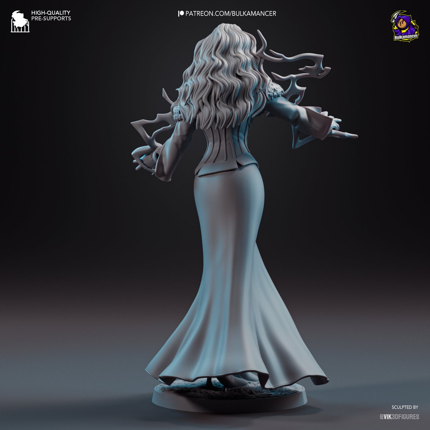 Bulkamancer Sculps Yennefer - The Witcher