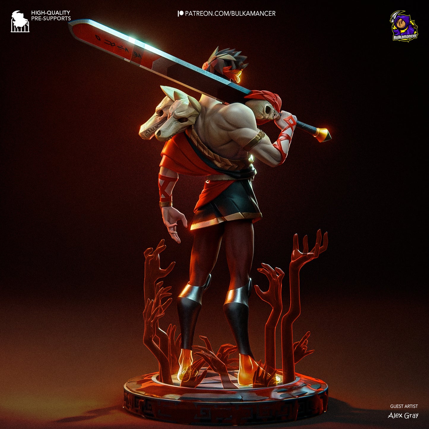 Bulkamancer Sculps Zagreus - Hades