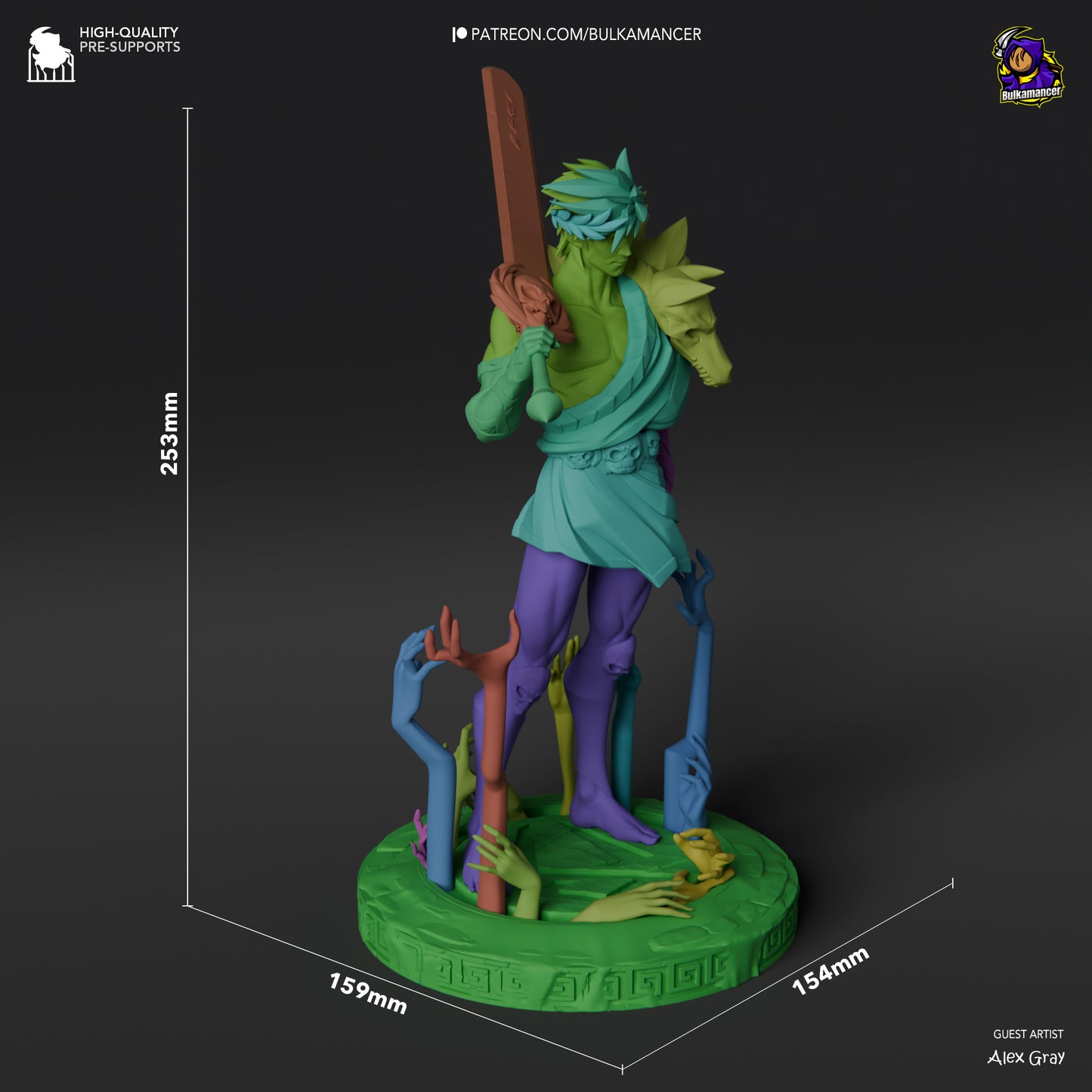Bulkamancer Sculps Zagreus - Hades