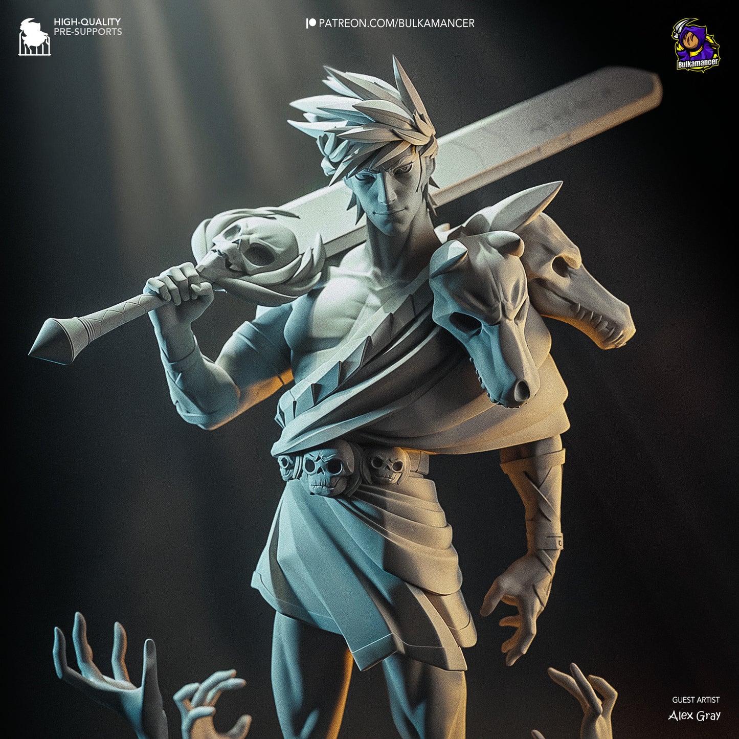 Bulkamancer Sculps Zagreus - Hades
