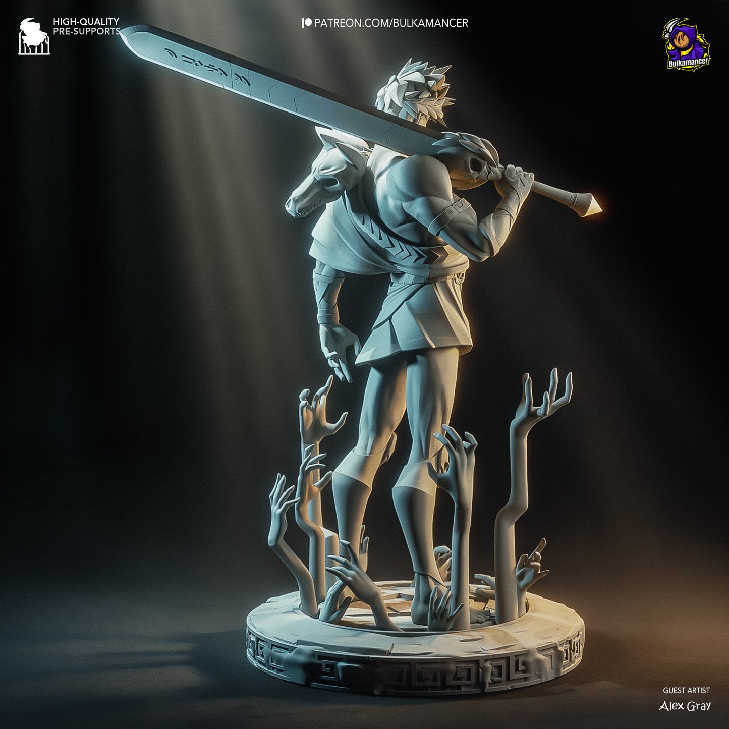 Bulkamancer Sculps Zagreus - Hades