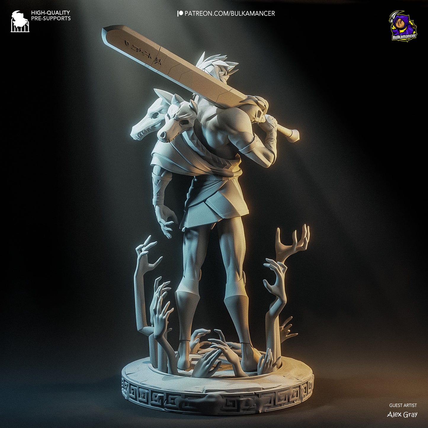 Bulkamancer Sculps Zagreus - Hades