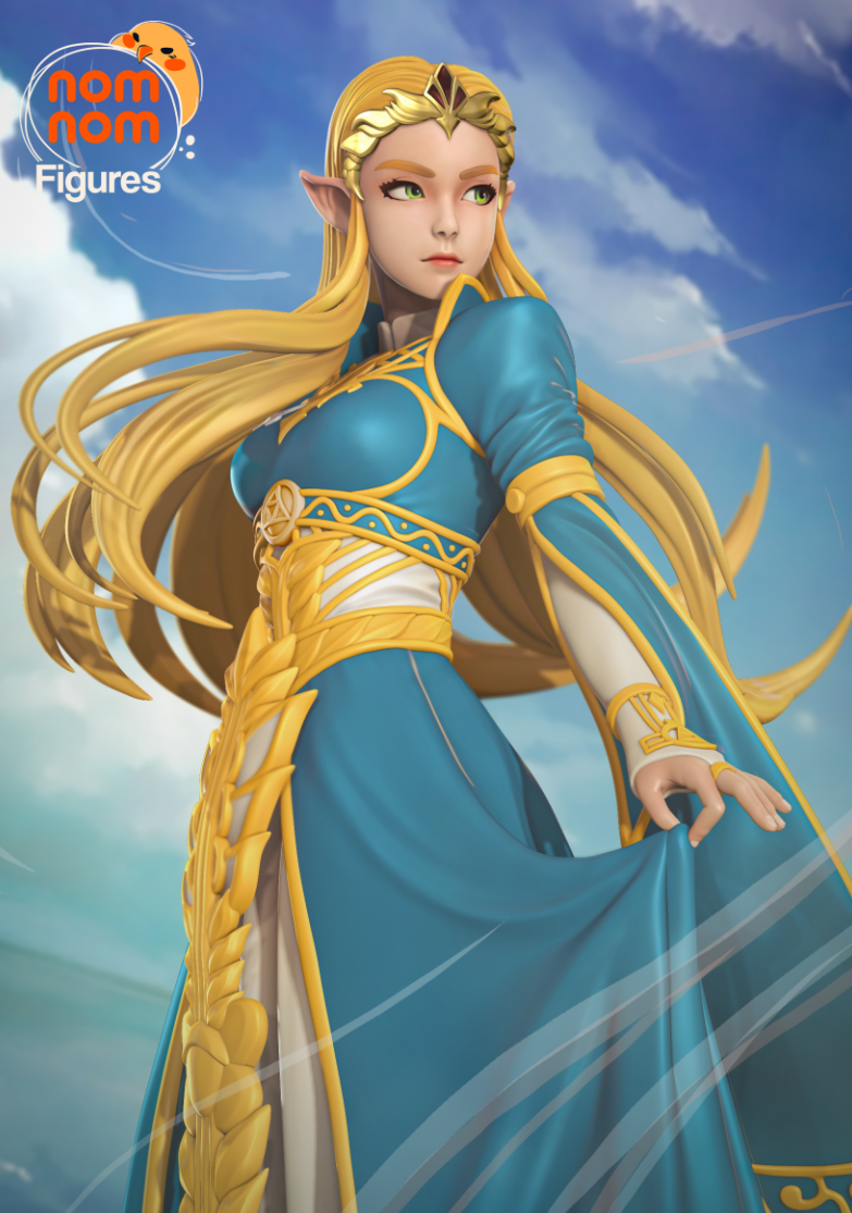 Nomnom Figures Princess Zelda - Breath of the Wild
