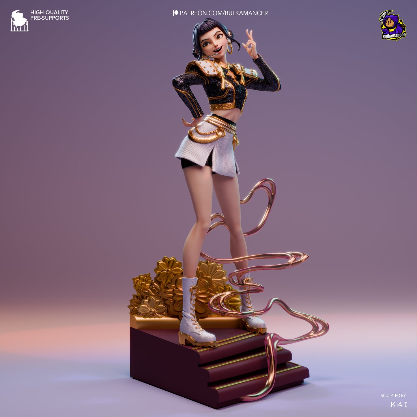 Bulkamancer Sculps Zoey - KPop Demon Hunters