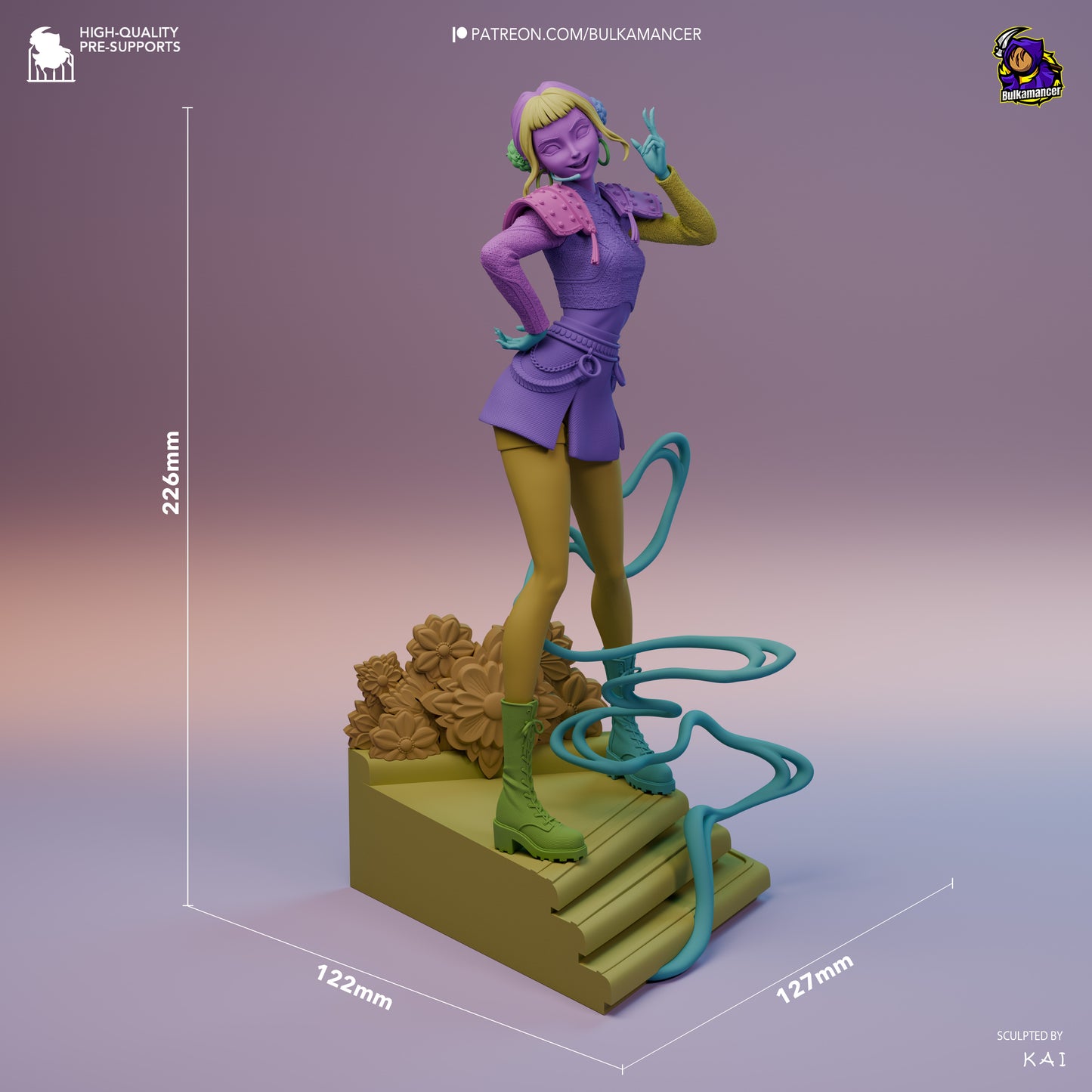 Bulkamancer Sculps Zoey - KPop Demon Hunters