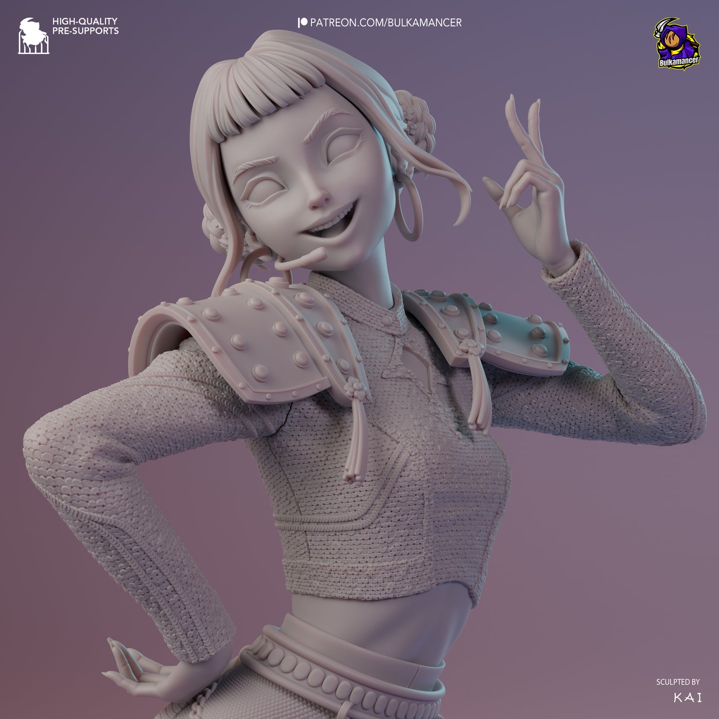 Bulkamancer Sculps Zoey - KPop Demon Hunters