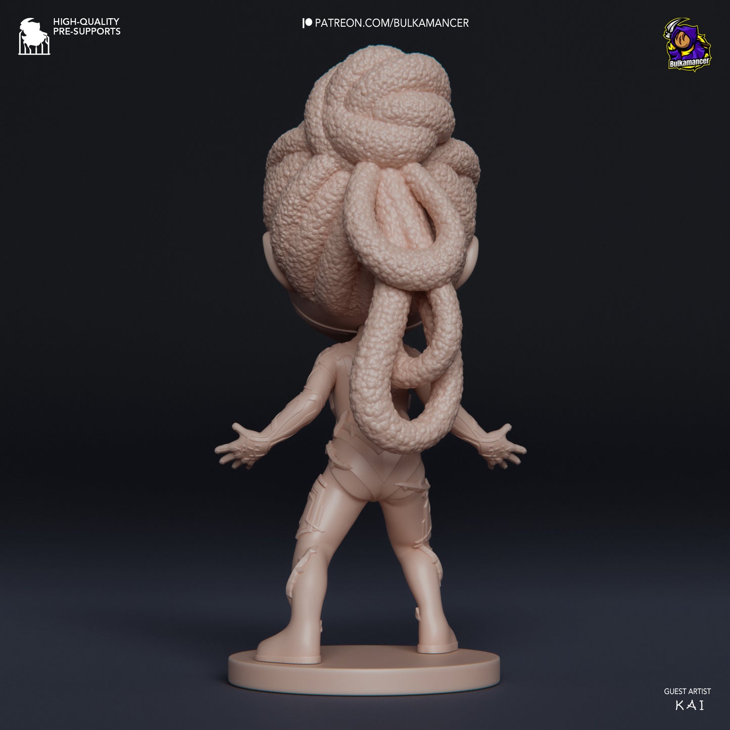 Bulkamancer Sculpts Arcane Chibi set - Arcane League of Legends