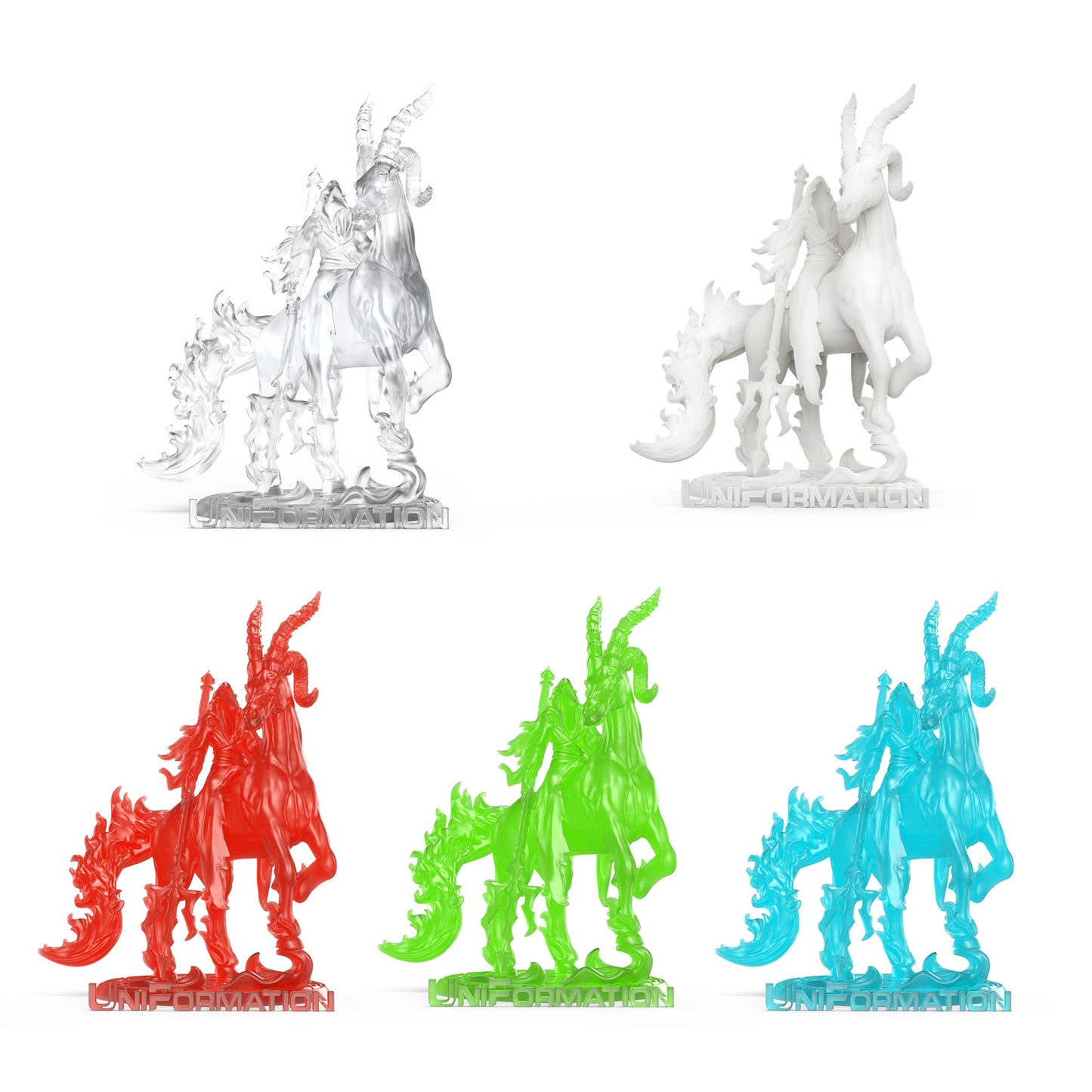 Uniformation 3D Printing Standard Resin 1.2KG (Cartridge)