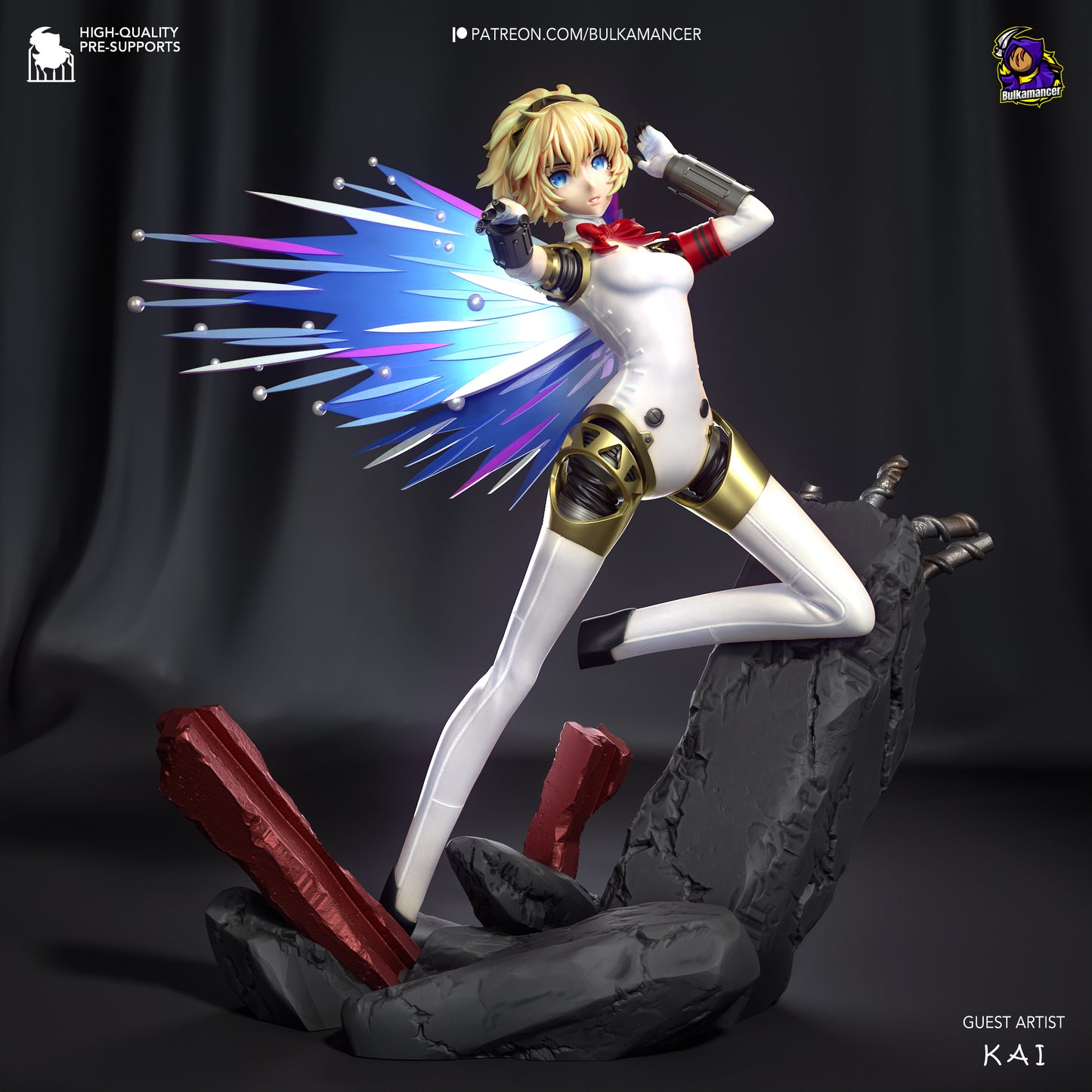 Bulkamancer Sculps Aigis - Persona 3