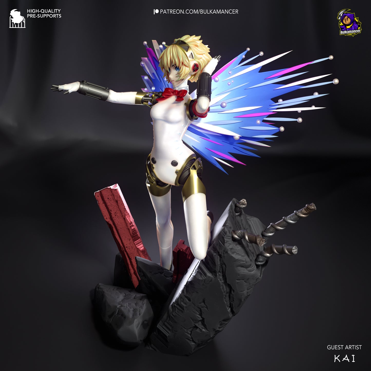 Bulkamancer Sculps Aigis - Persona 3