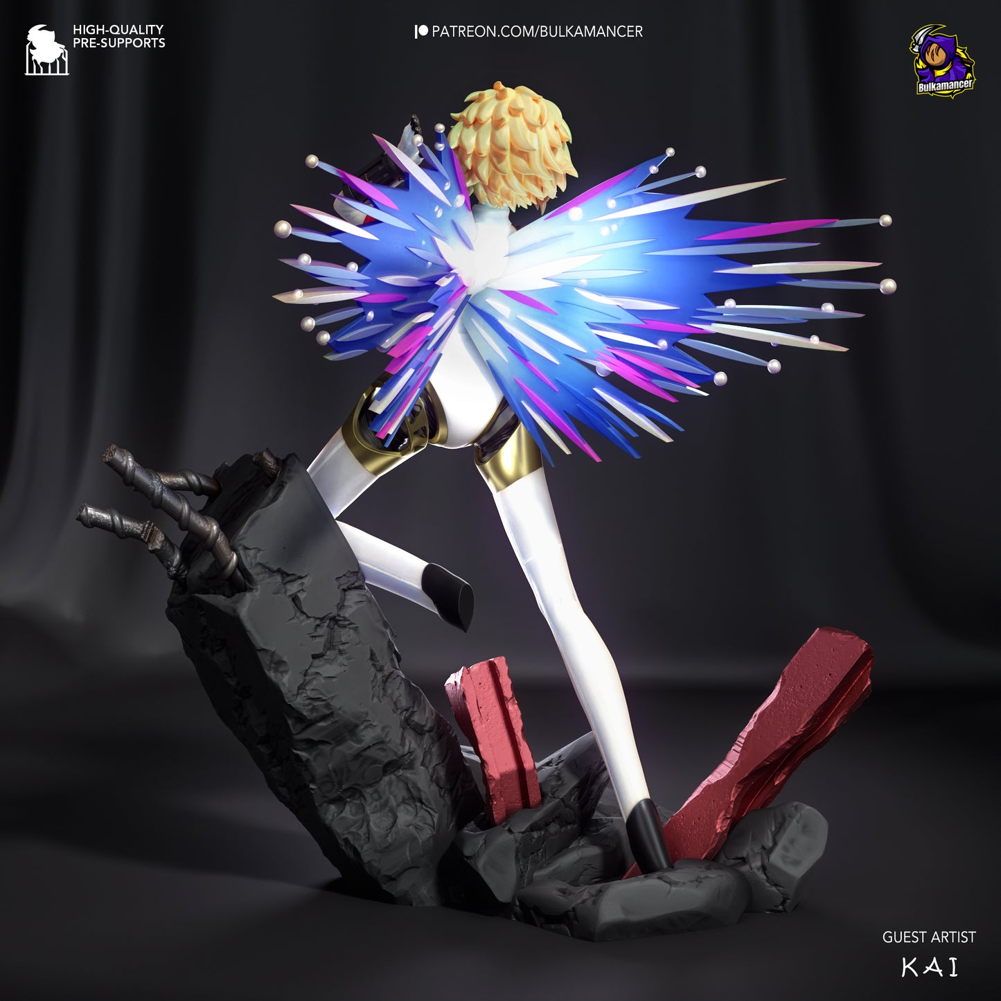 Bulkamancer Sculps Aigis - Persona 3