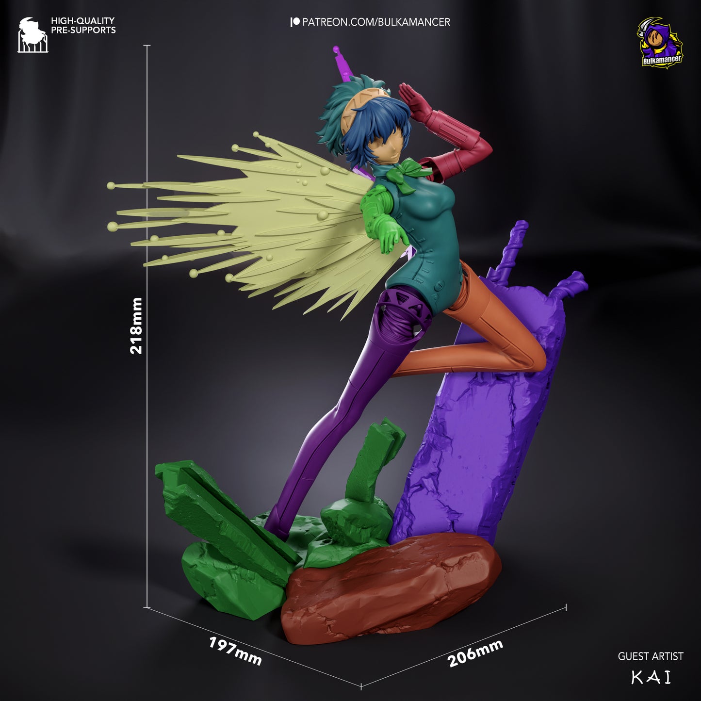 Bulkamancer Sculps Aigis - Persona 3