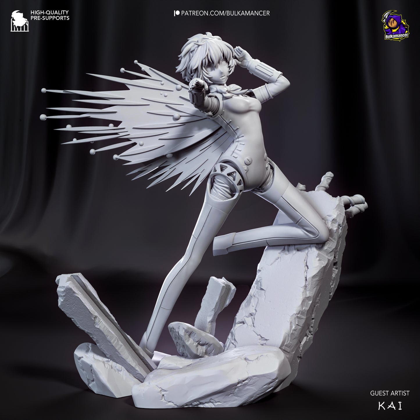 Bulkamancer Sculps Aigis - Persona 3