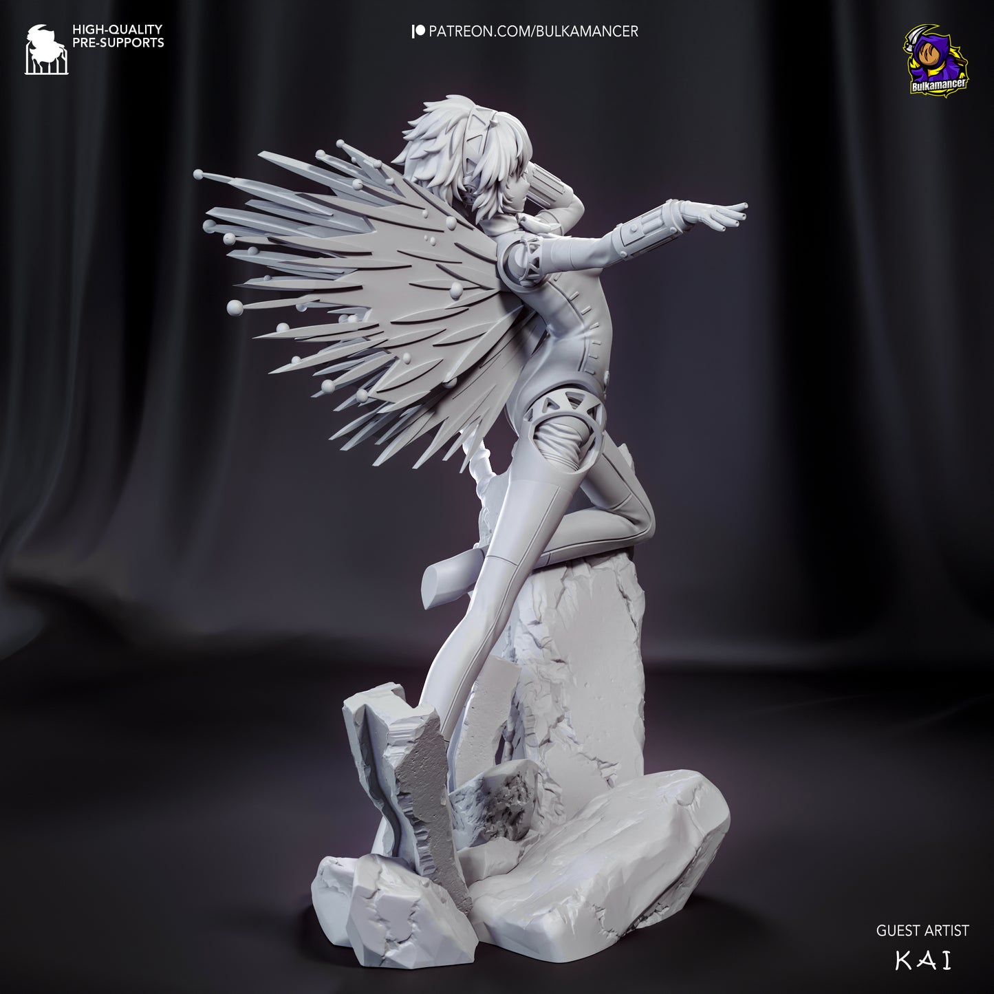 Bulkamancer Sculps Aigis - Persona 3