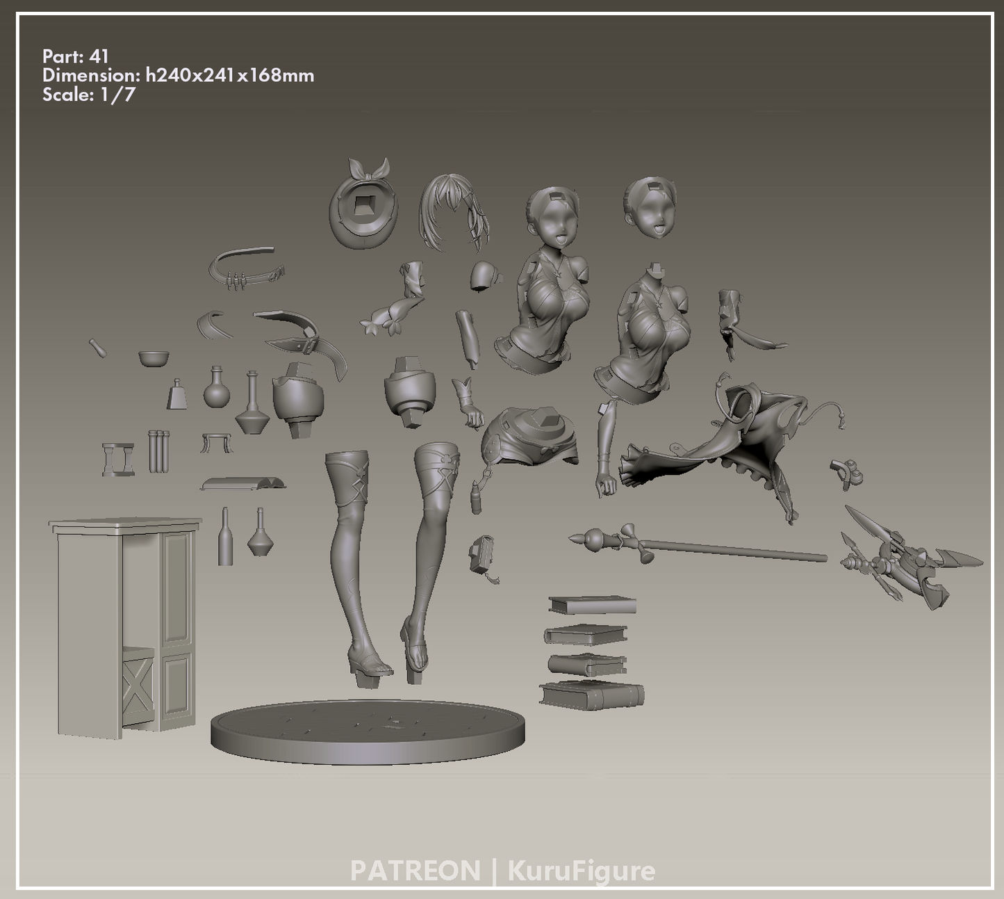 Kuru Figures Ryza - Atelier Ryza