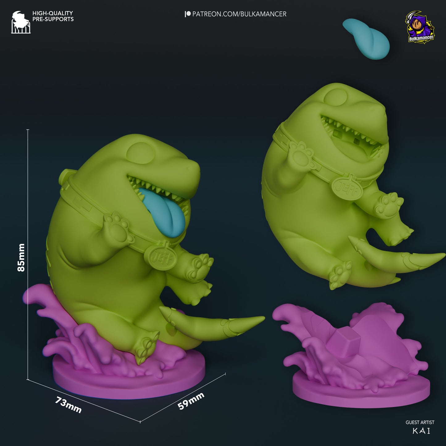 Bulkamancer Sculps Jeff the Land Shark - Marvel Rivals