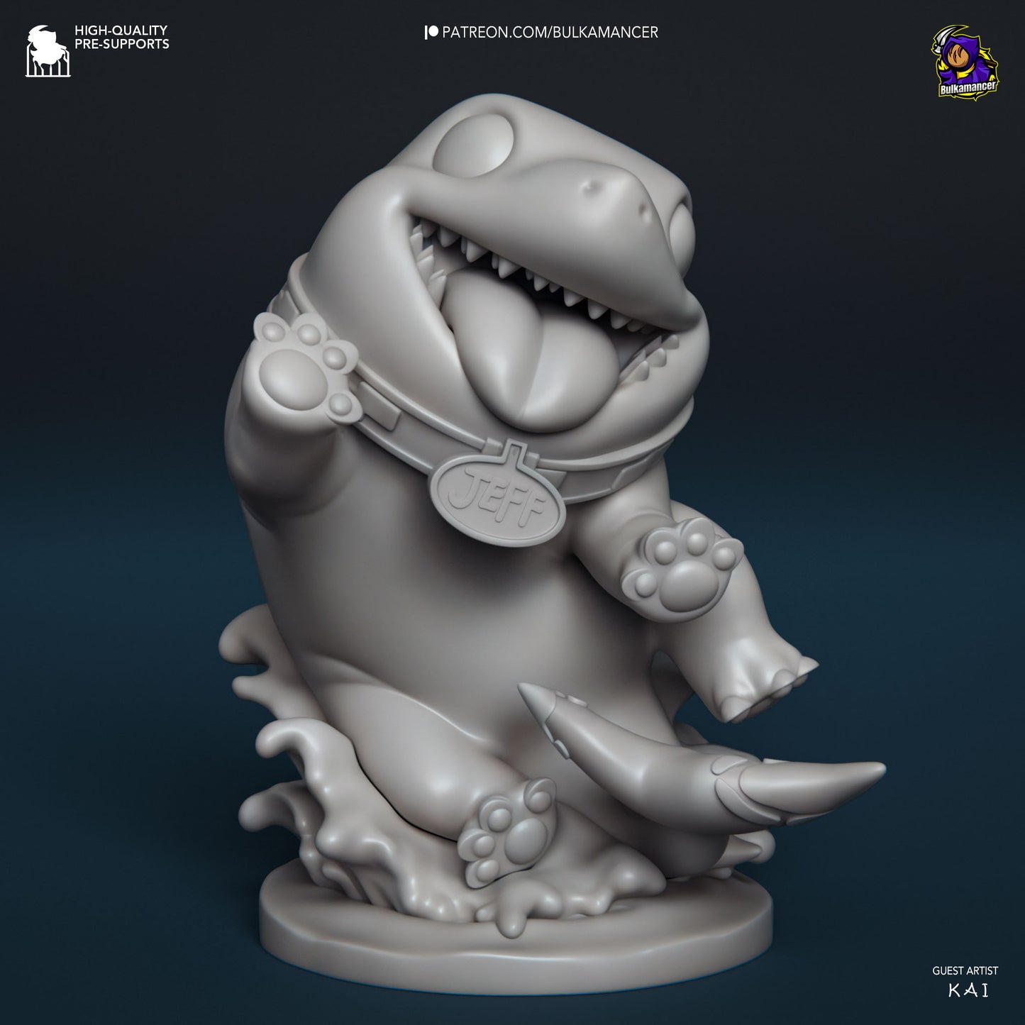 Bulkamancer Sculps Jeff the Land Shark - Marvel Rivals