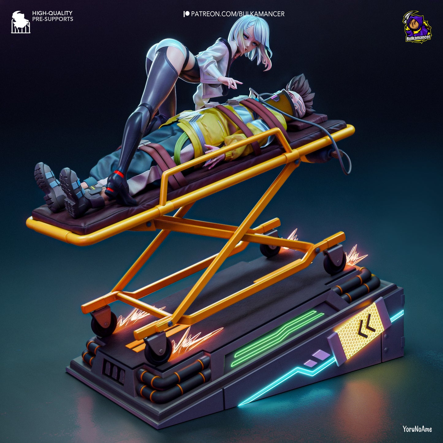 Bulkamancer Sculps Lucy - Cyberpunk Edgerunners