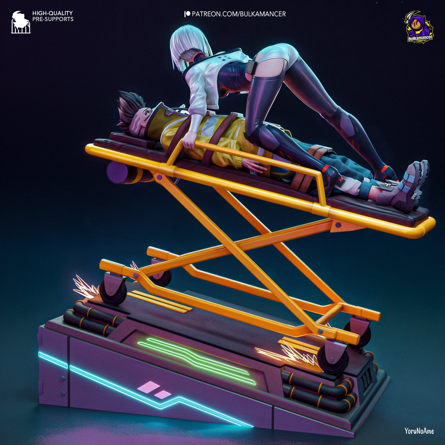 Bulkamancer Sculps Lucy - Cyberpunk Edgerunners
