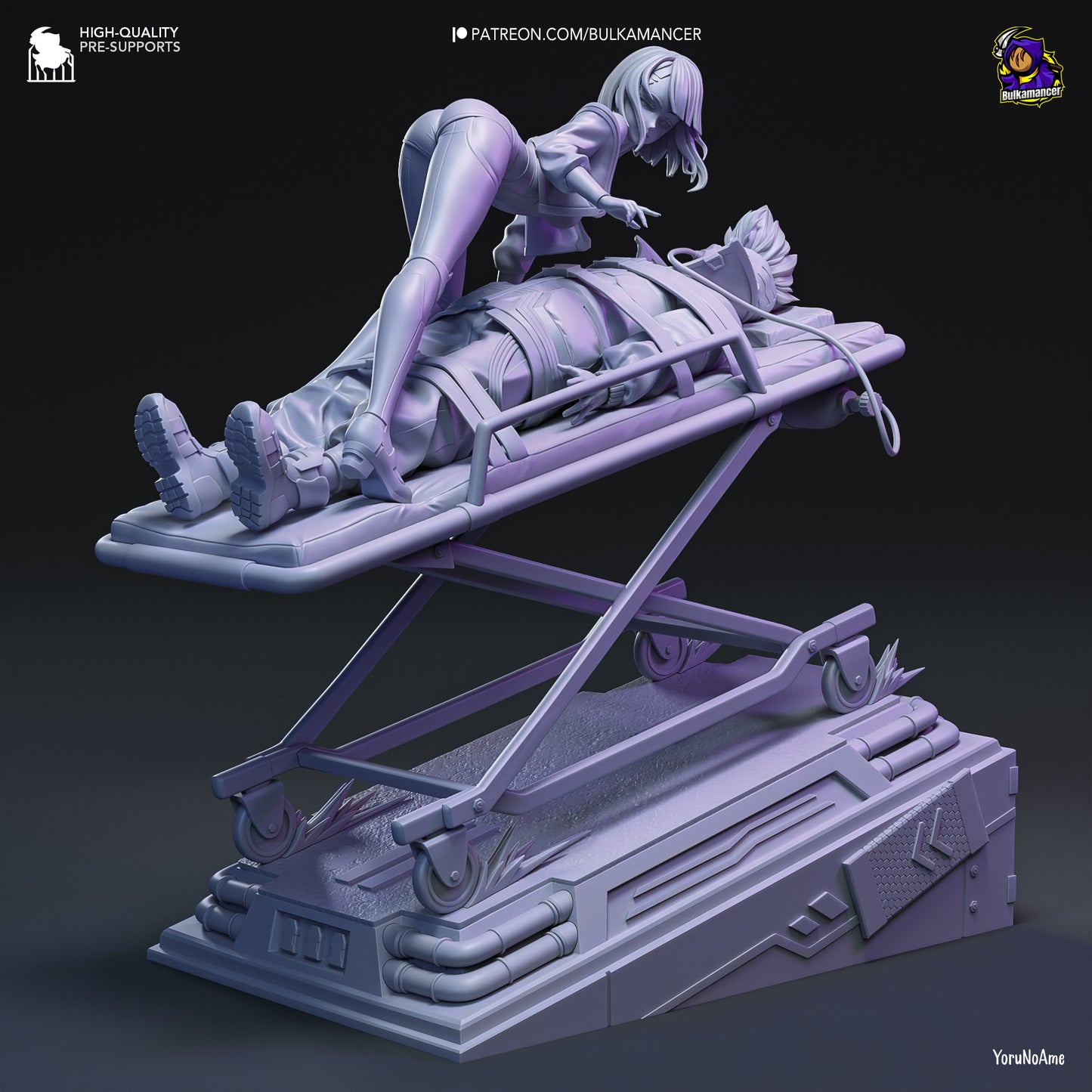 Bulkamancer Sculps Lucy - Cyberpunk Edgerunners