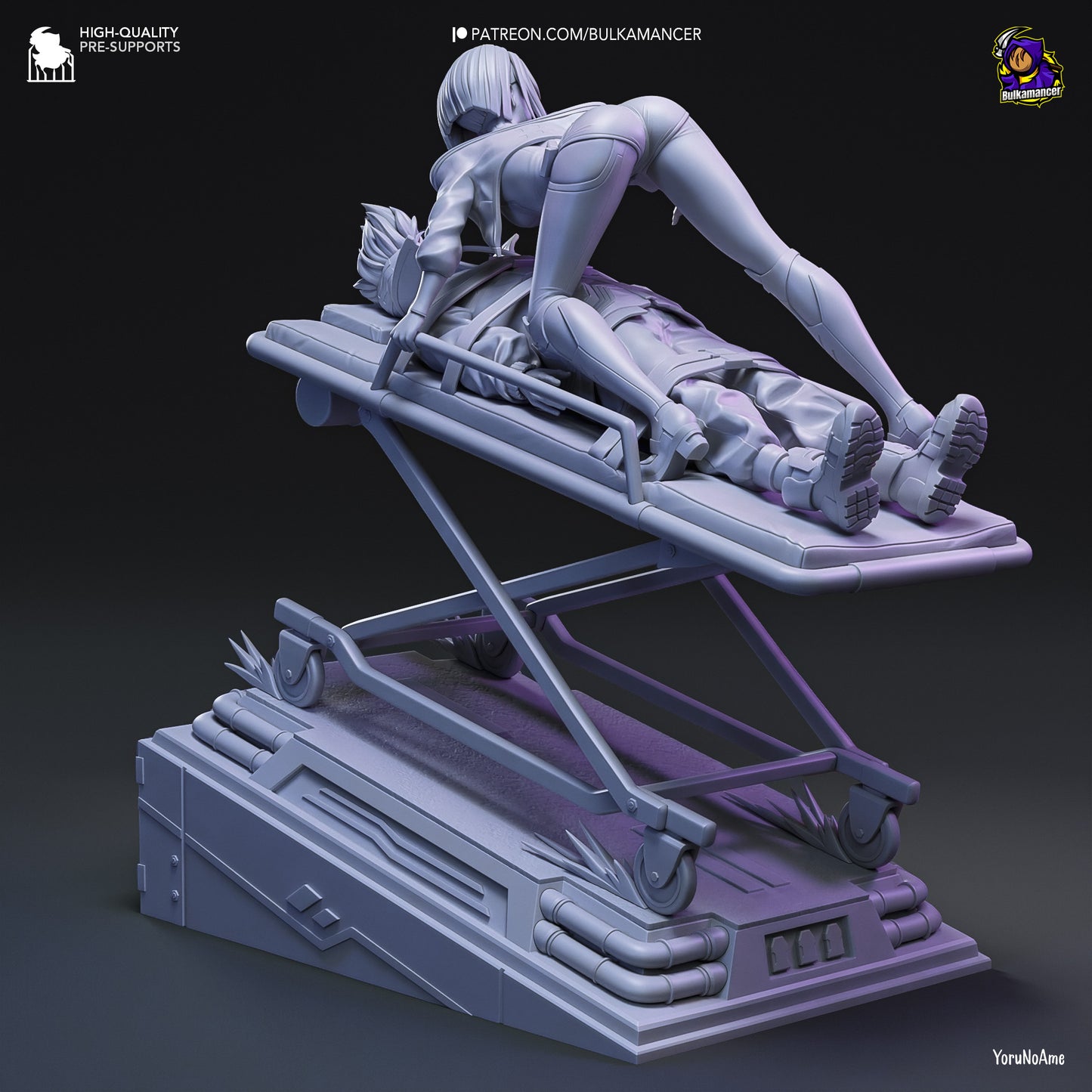 Bulkamancer Sculps Lucy - Cyberpunk Edgerunners