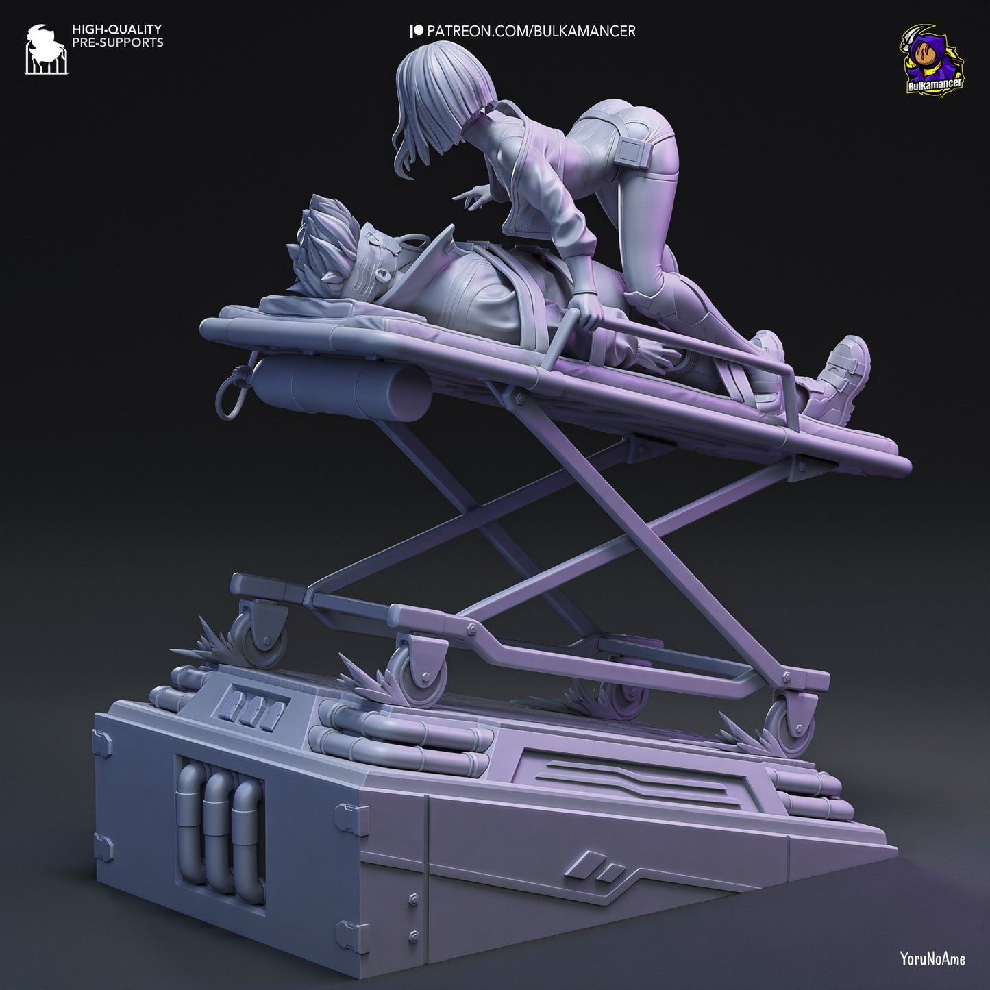 Bulkamancer Sculps Lucy - Cyberpunk Edgerunners