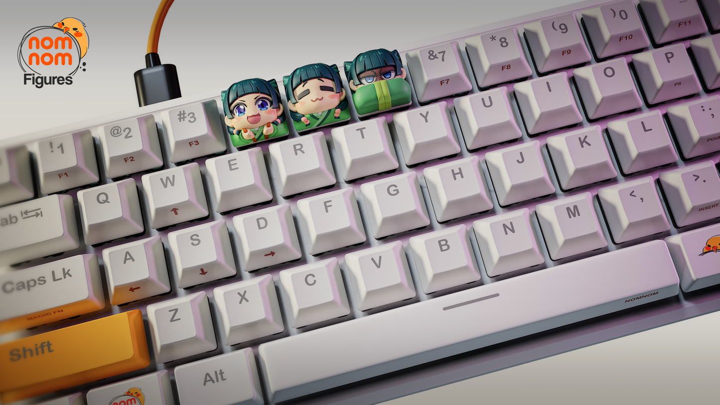 Nomnom Figures NomNom Keycaps