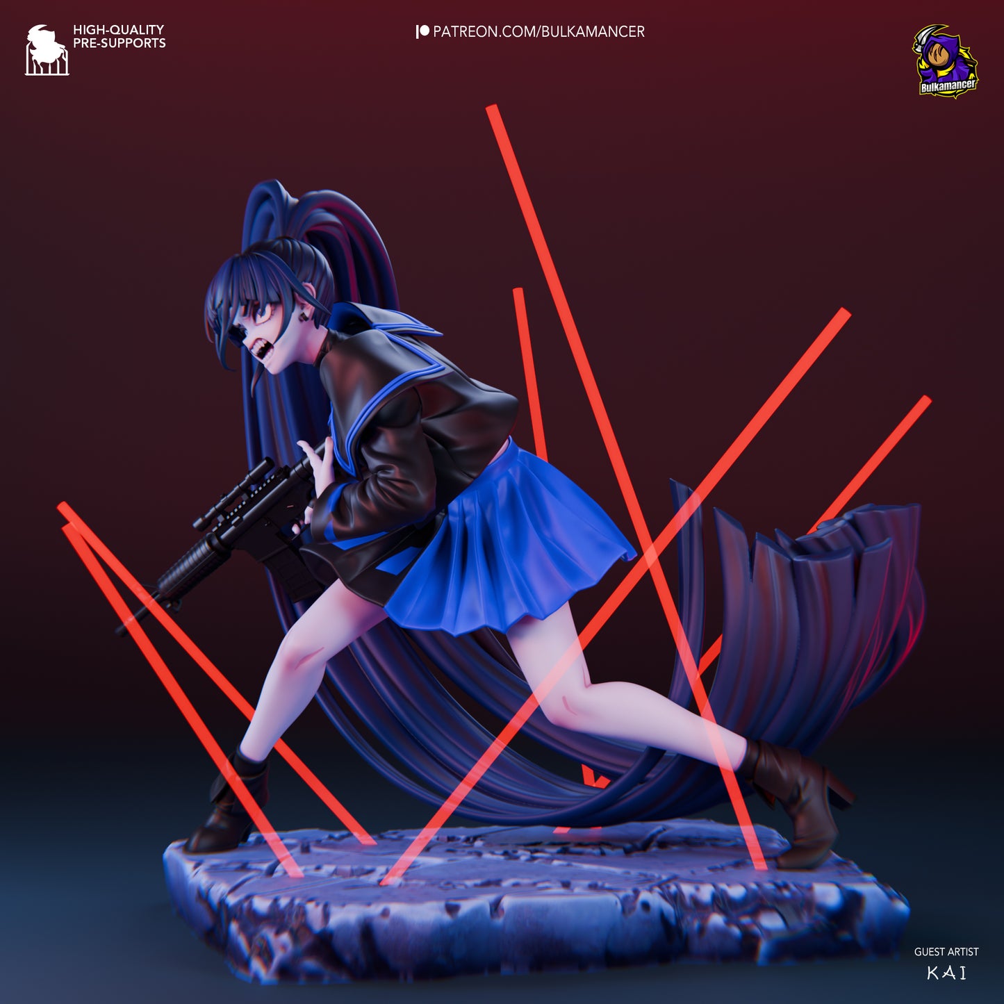 Bulkamancer Sculps NAIMA | USSEEWA SONG BY ADO