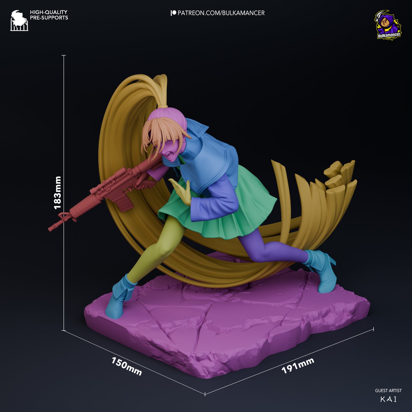 Bulkamancer Sculps NAIMA | USSEEWA SONG BY ADO