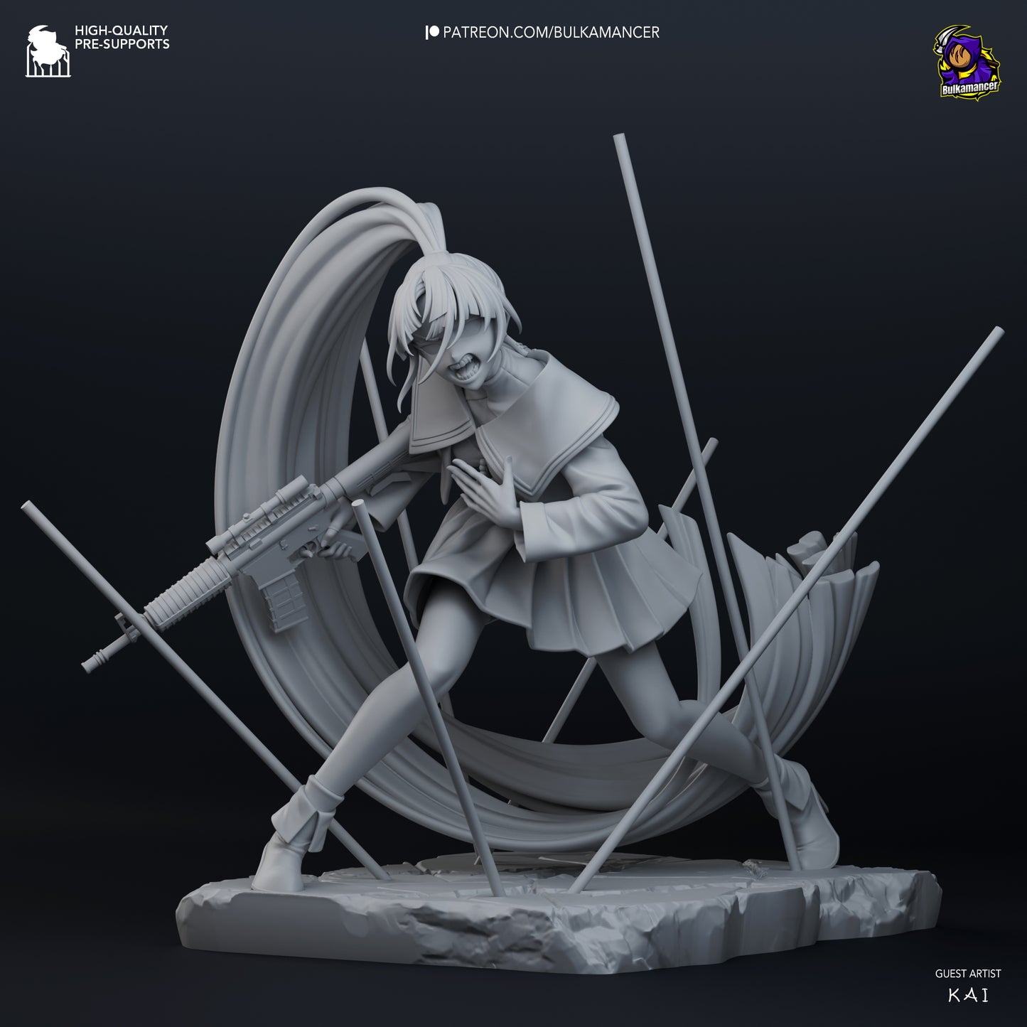 Bulkamancer Sculps NAIMA | USSEEWA SONG BY ADO