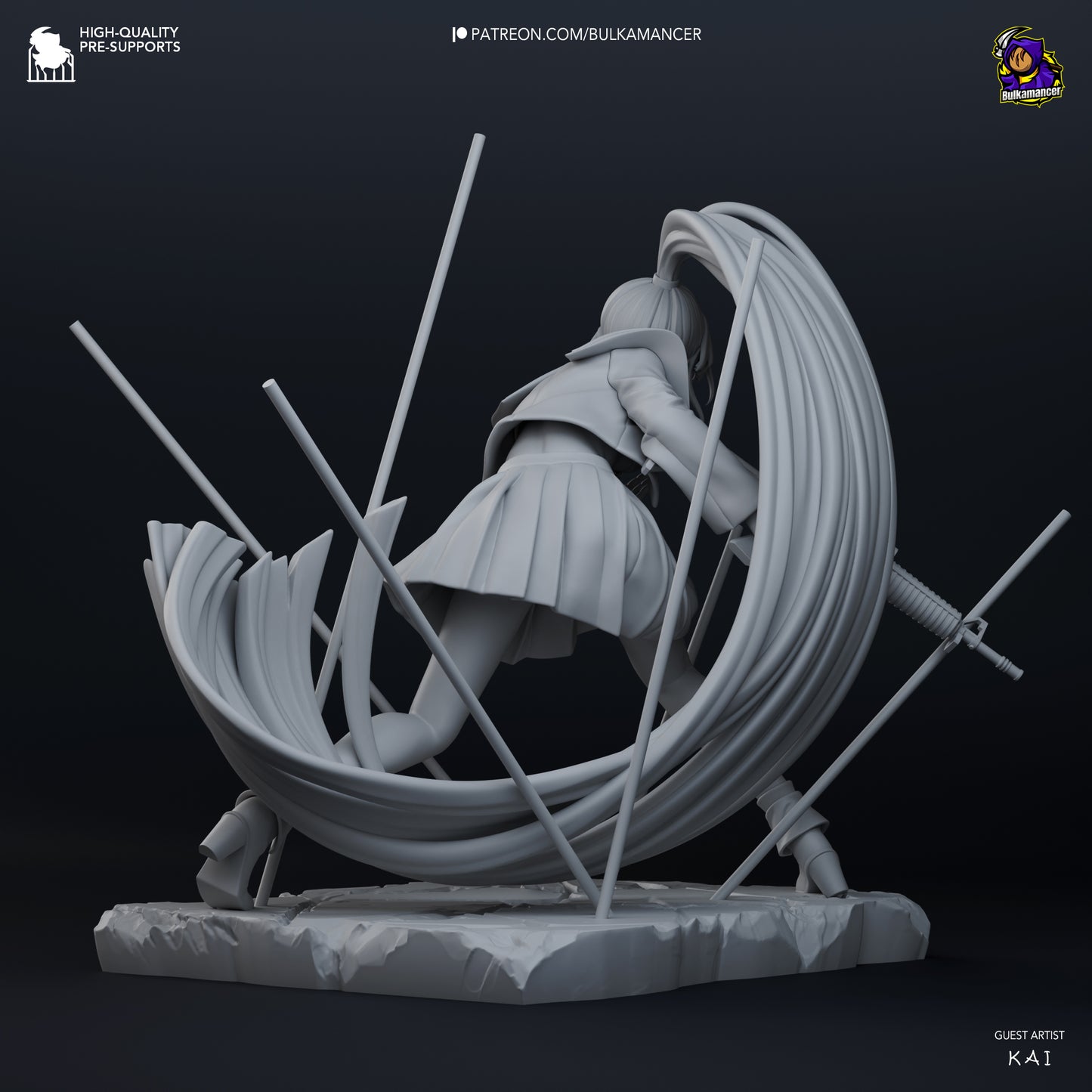 Bulkamancer Sculps NAIMA | USSEEWA SONG BY ADO