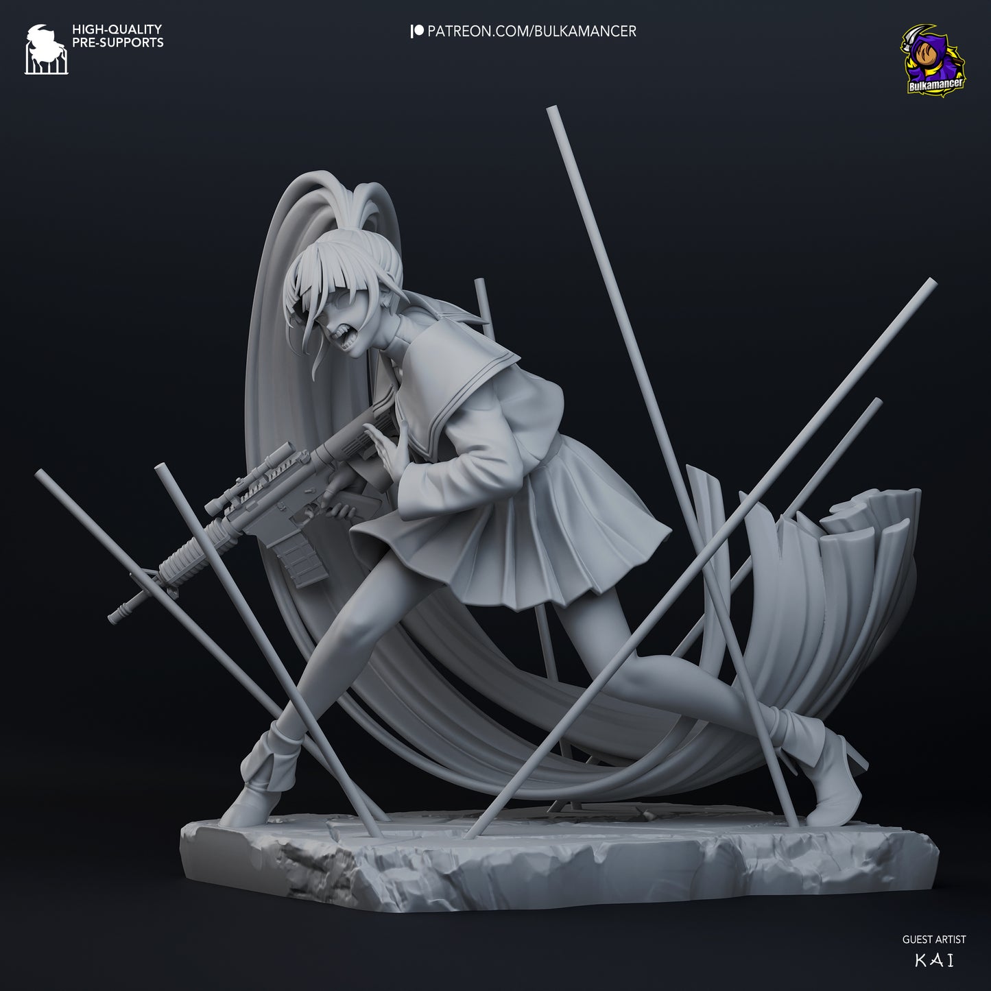 Bulkamancer Sculps NAIMA | USSEEWA SONG BY ADO