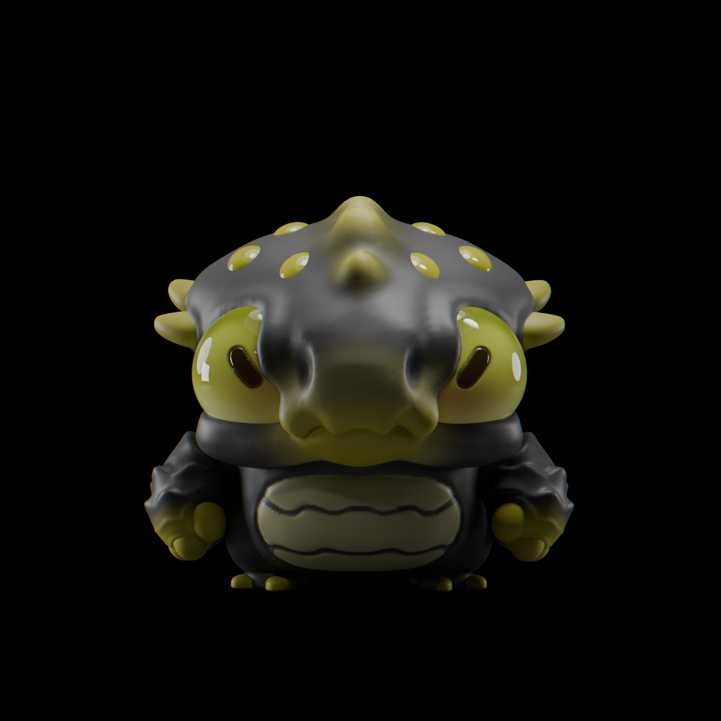 Grumpii Art Toy - Alien
