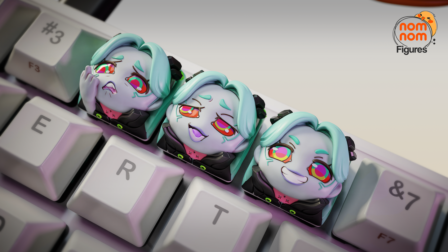 Nomnom Figures NomNom Keycaps