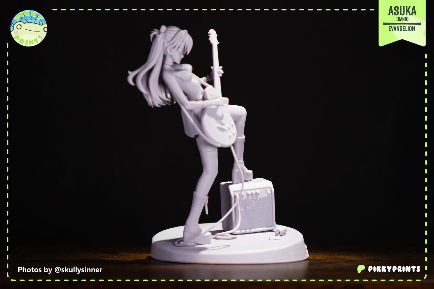 Pikky Prints Asuka(Band) - Evangelion