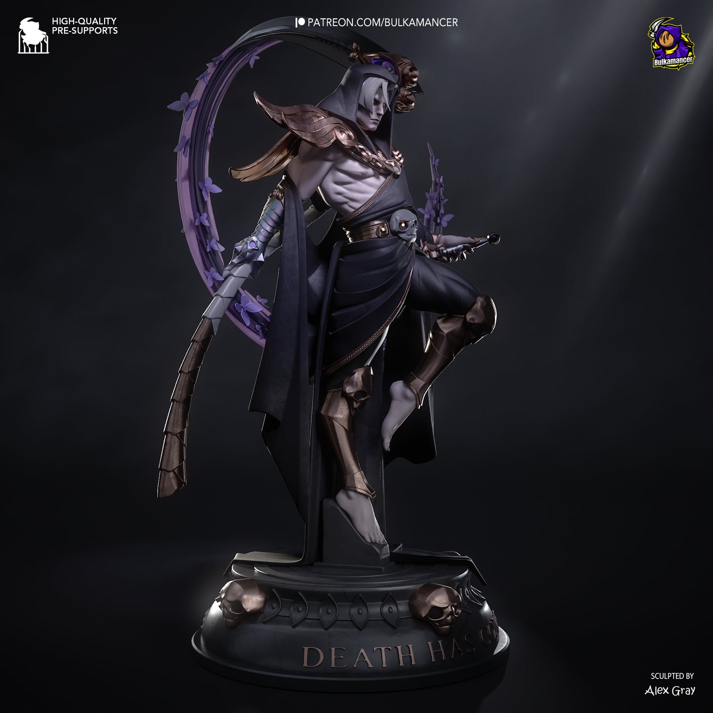 Bulkamancer Sculps Thanatos - Hades