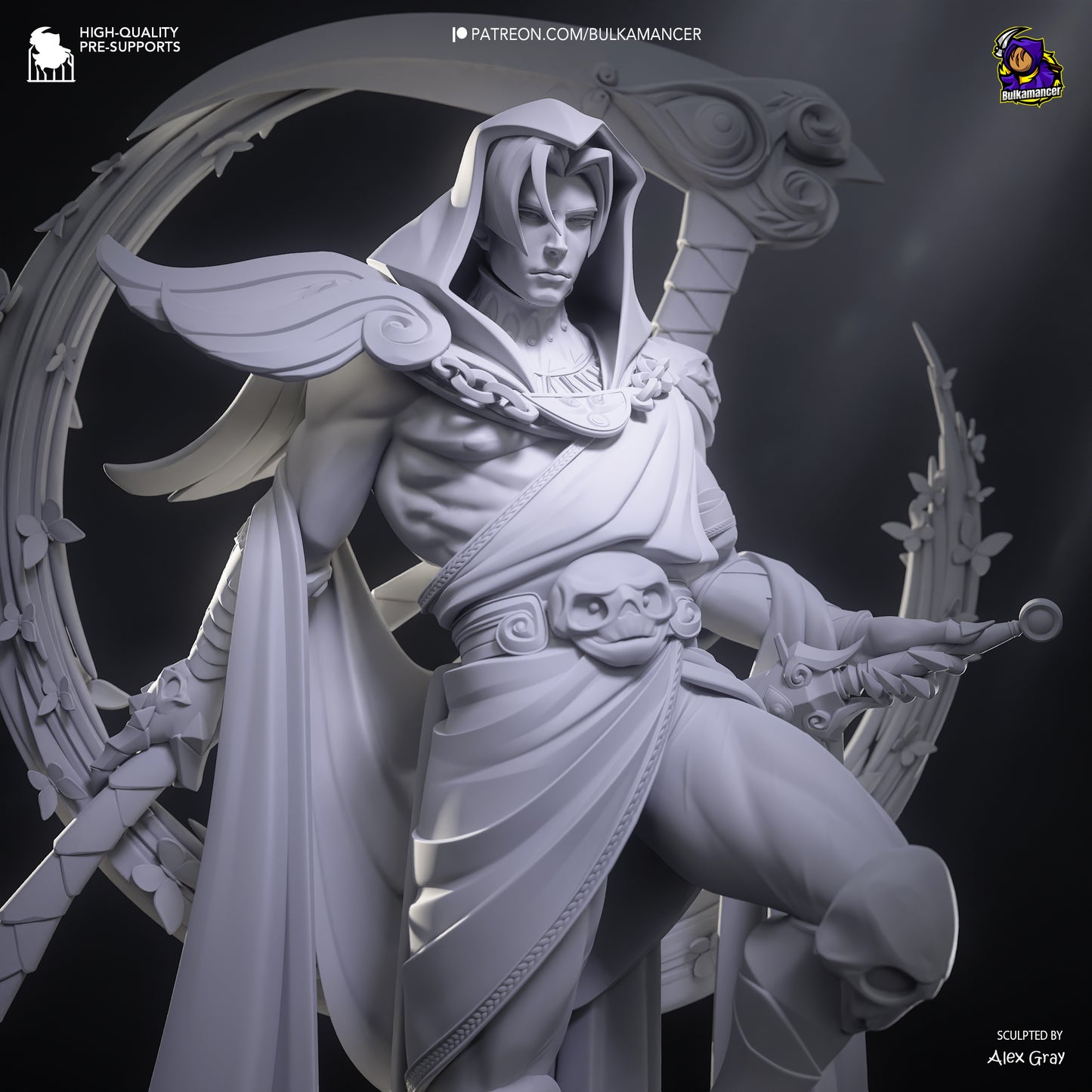 Bulkamancer Sculps Thanatos - Hades