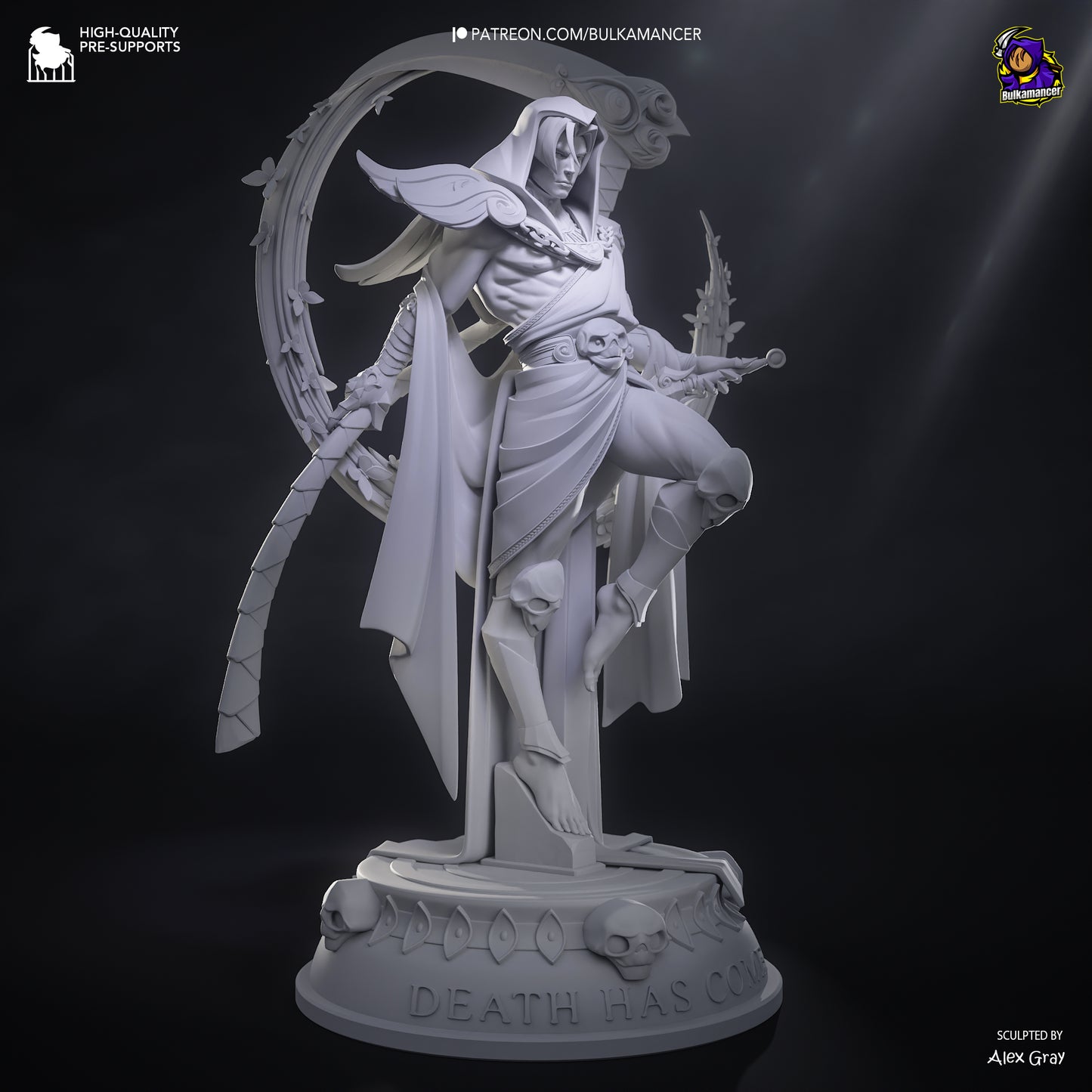 Bulkamancer Sculps Thanatos - Hades